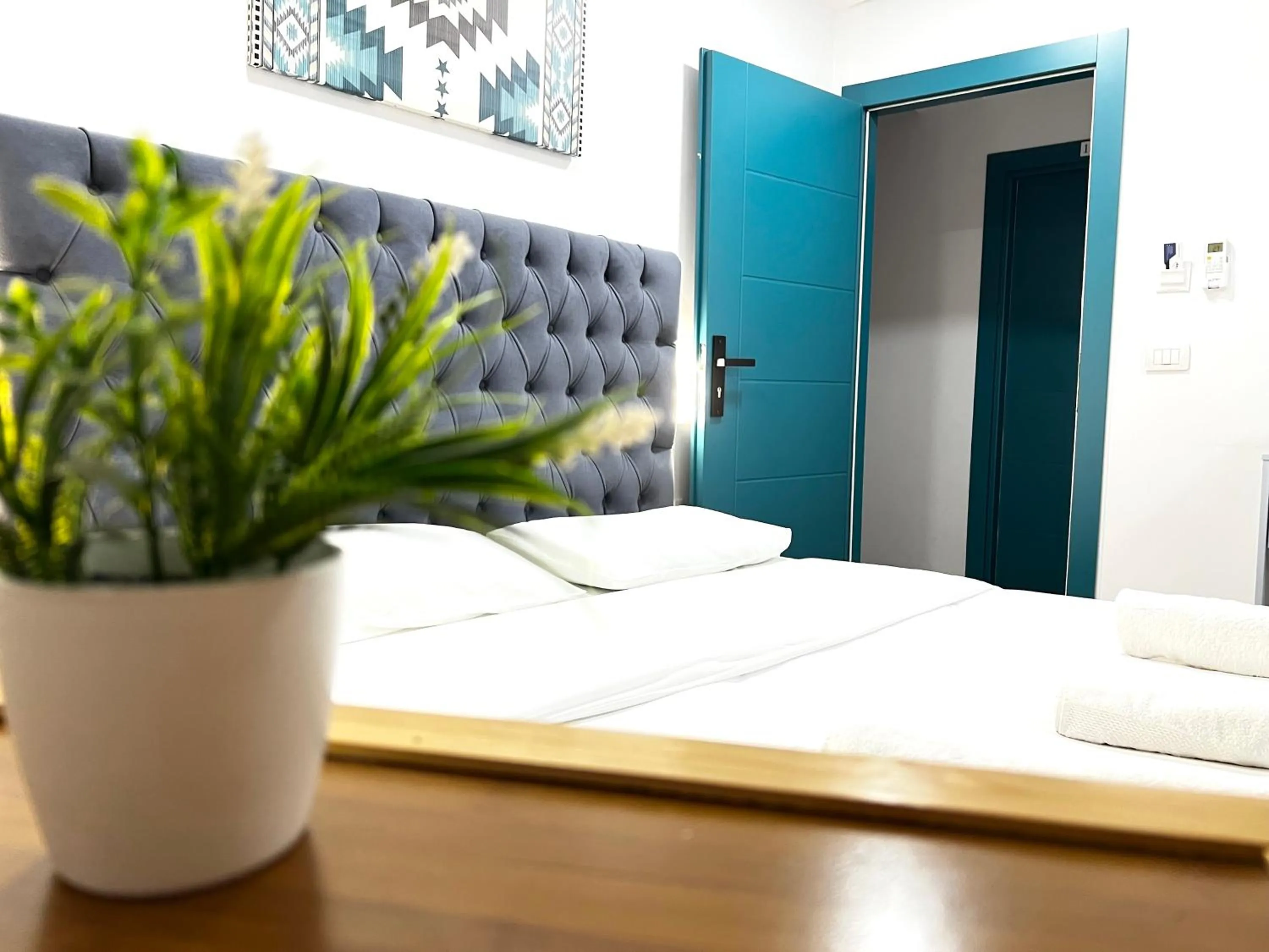 Bed in Tirana Square Hotel