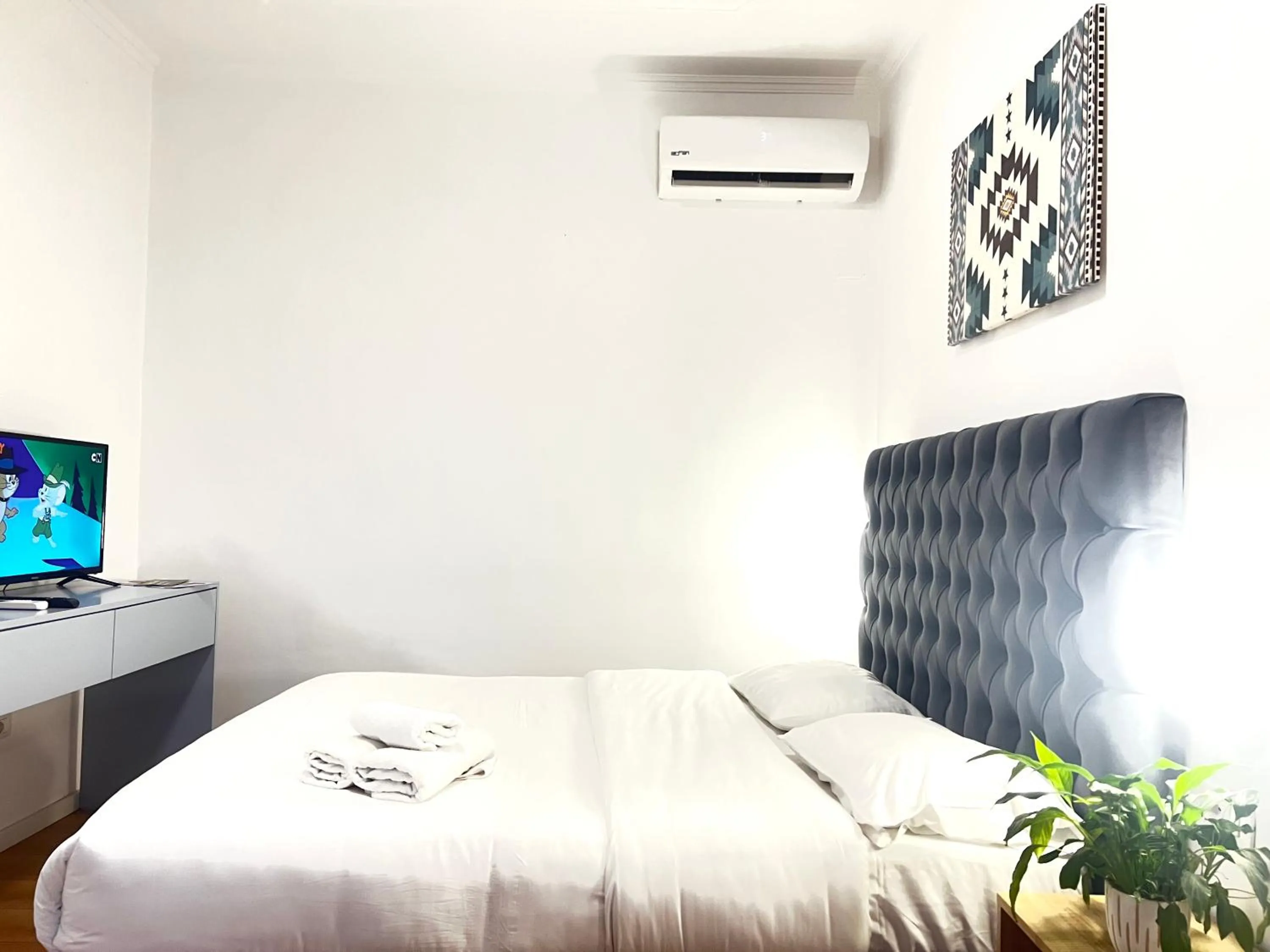 Bed in Tirana Square Hotel