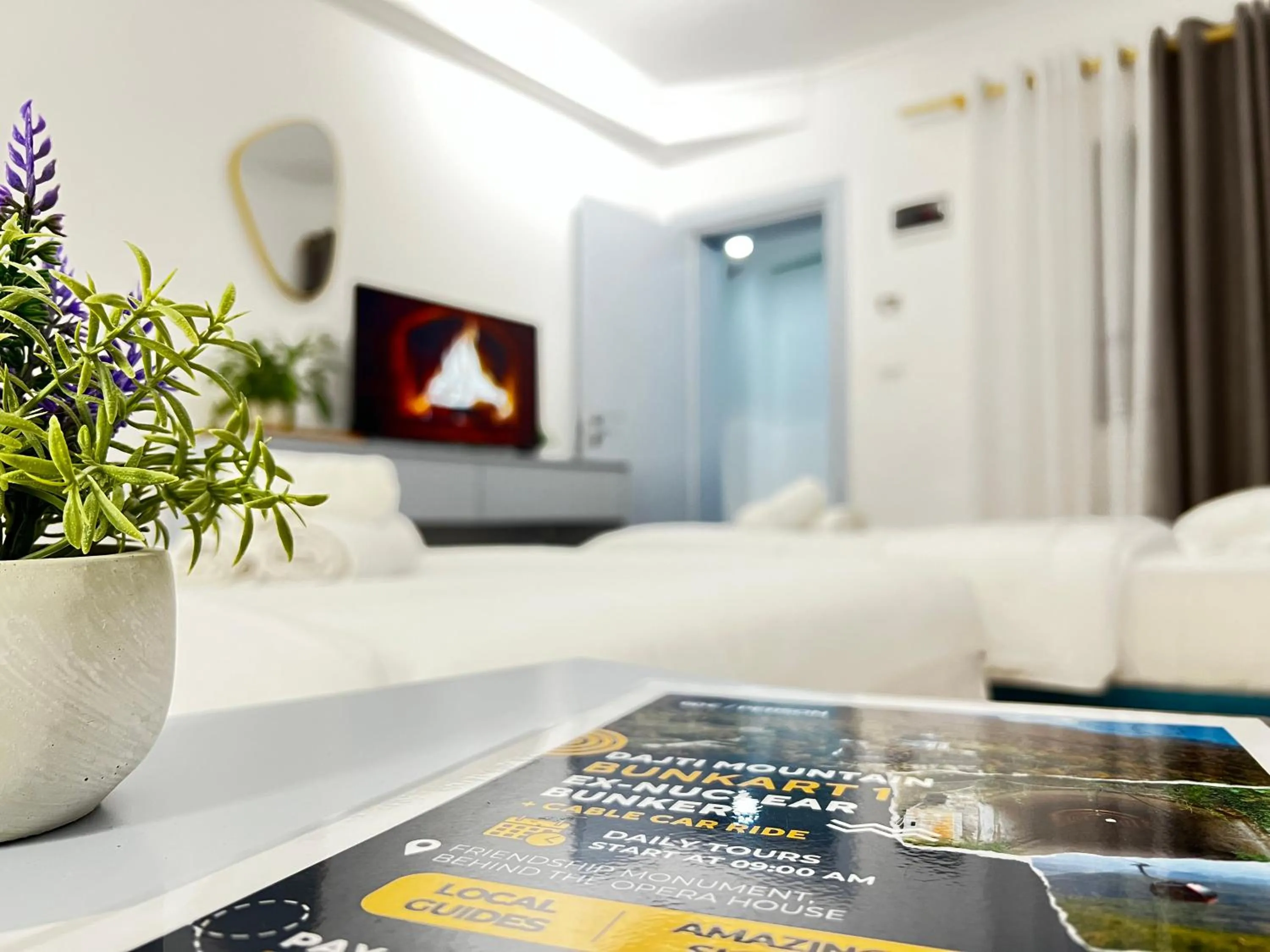 Bed in Tirana Square Hotel