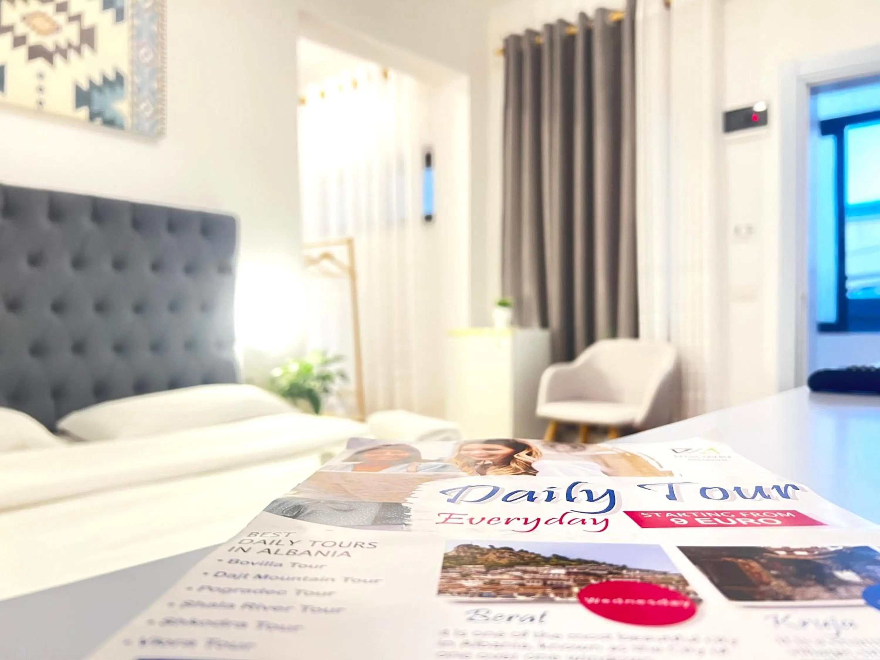 Bed in Tirana Square Hotel