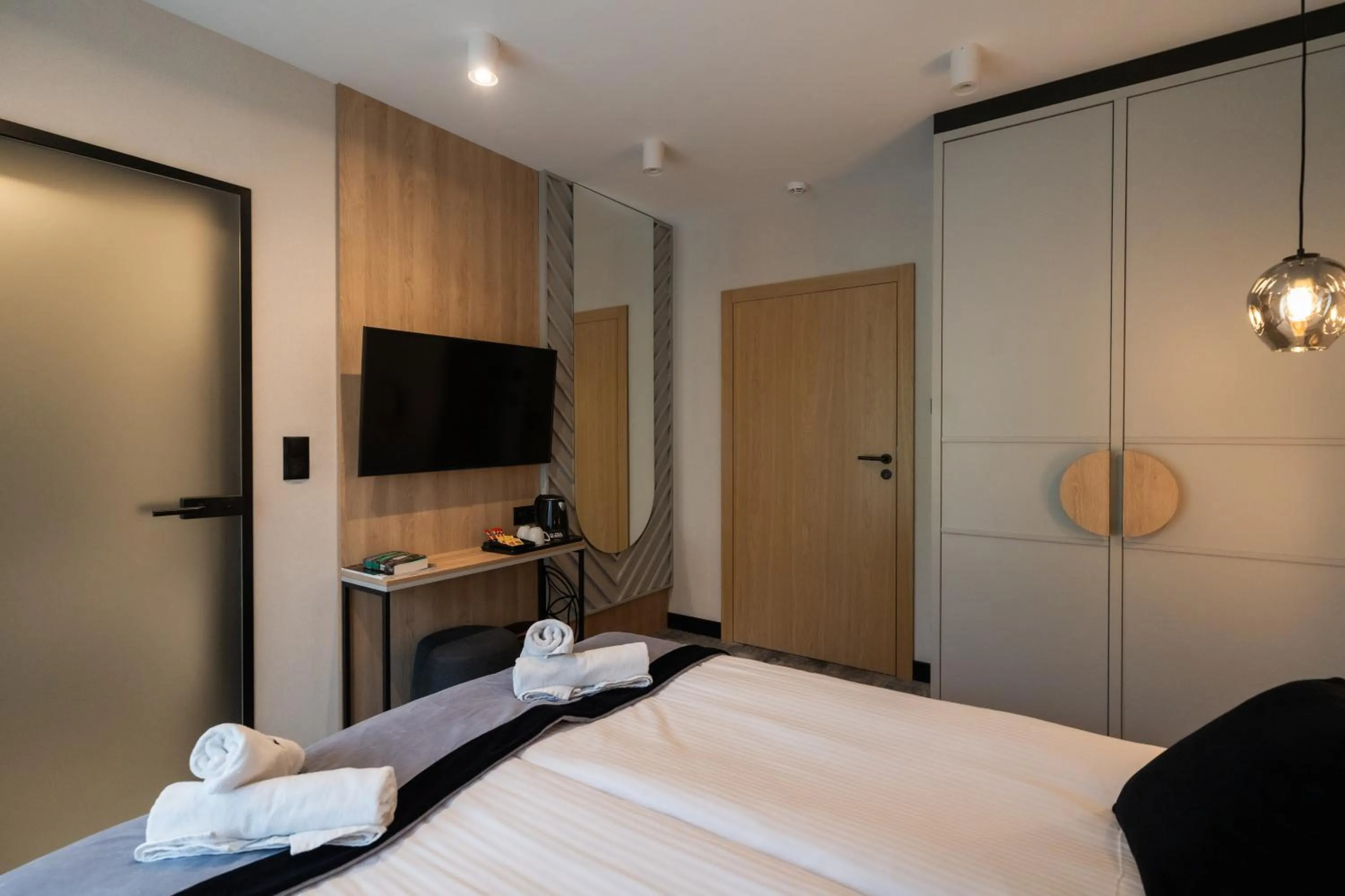 Bed in Wielka Krokiew Residence&SPA - Zakopane - JACUZZI, SAUNA, TĘŻNIA SOLANKOWA, SPA, GRILL