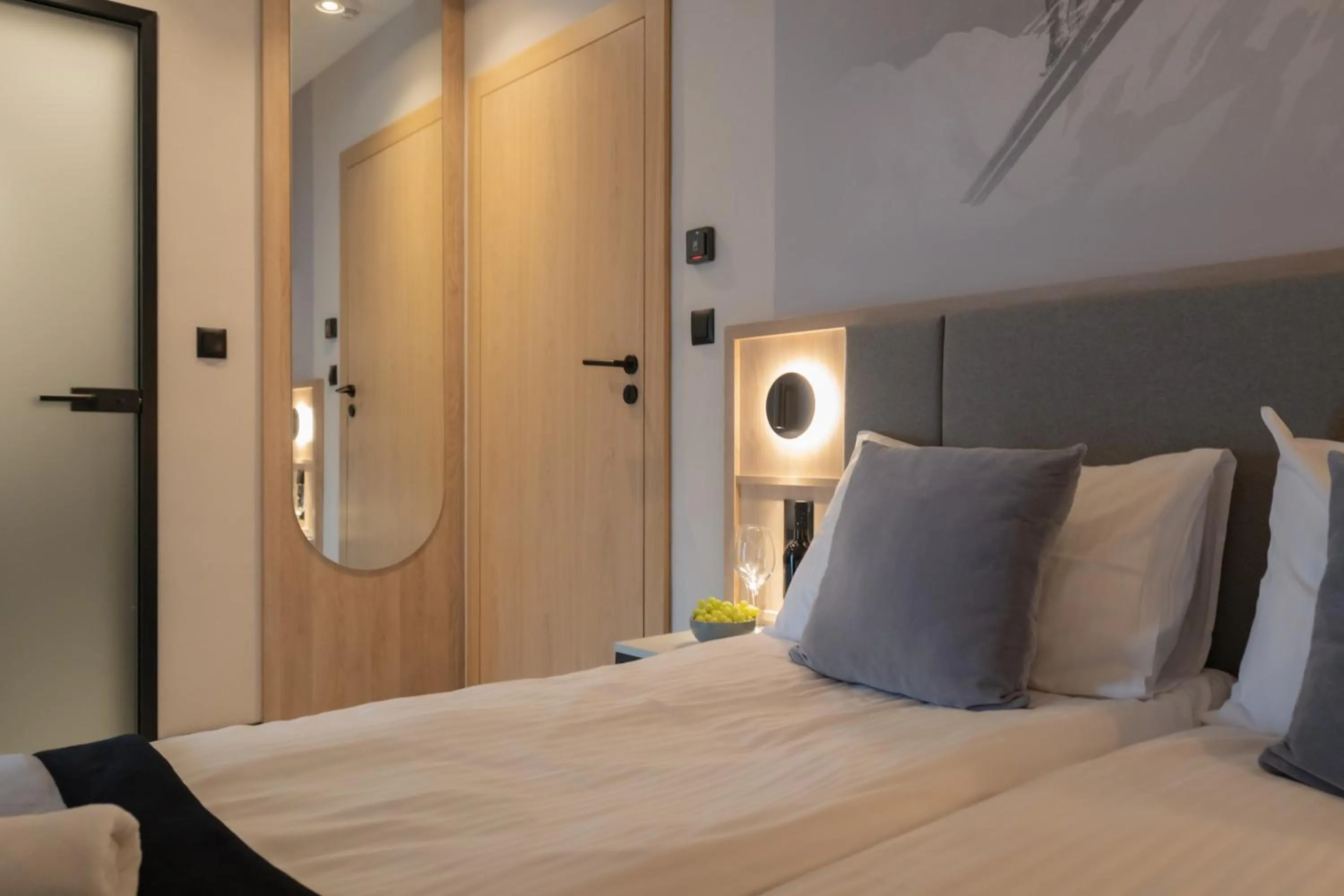 Bed in Wielka Krokiew Residence&SPA - Zakopane - JACUZZI, SAUNA, TĘŻNIA SOLANKOWA, SPA, GRILL