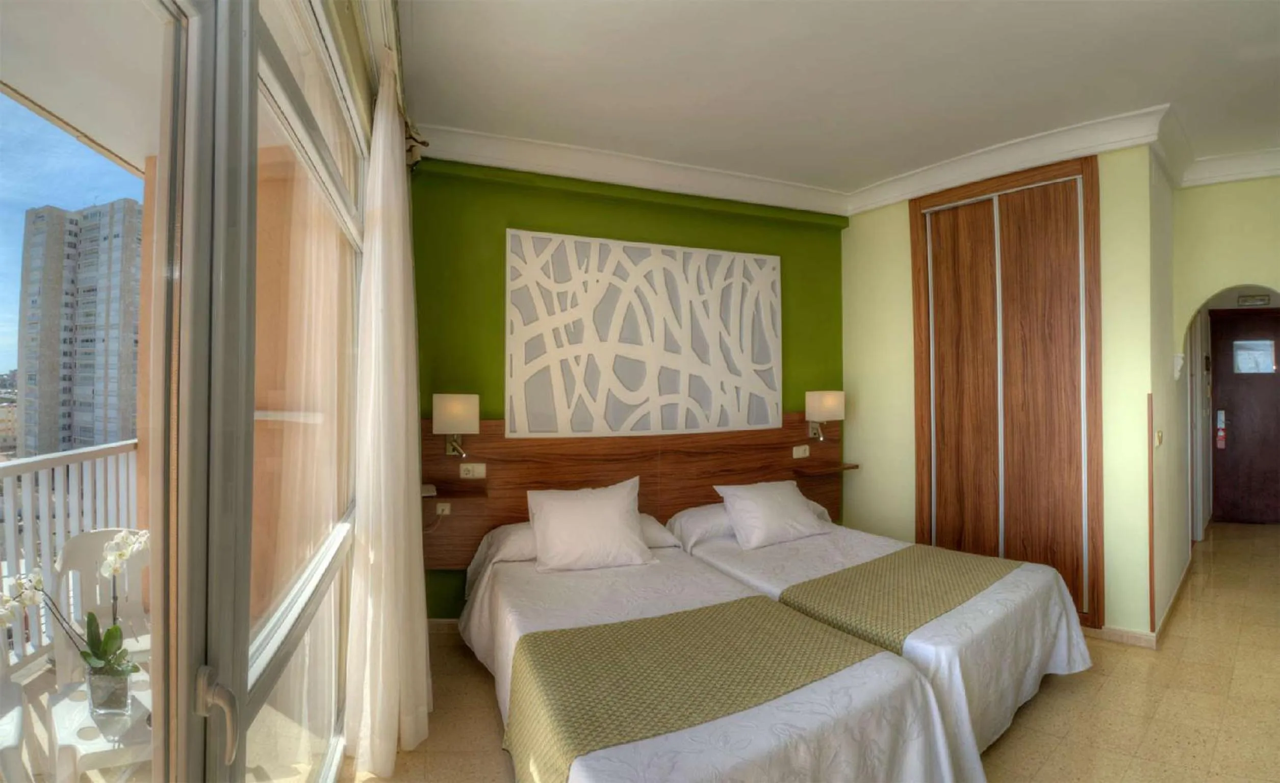 Bedroom, Bed in Hotel & Spa Entremares