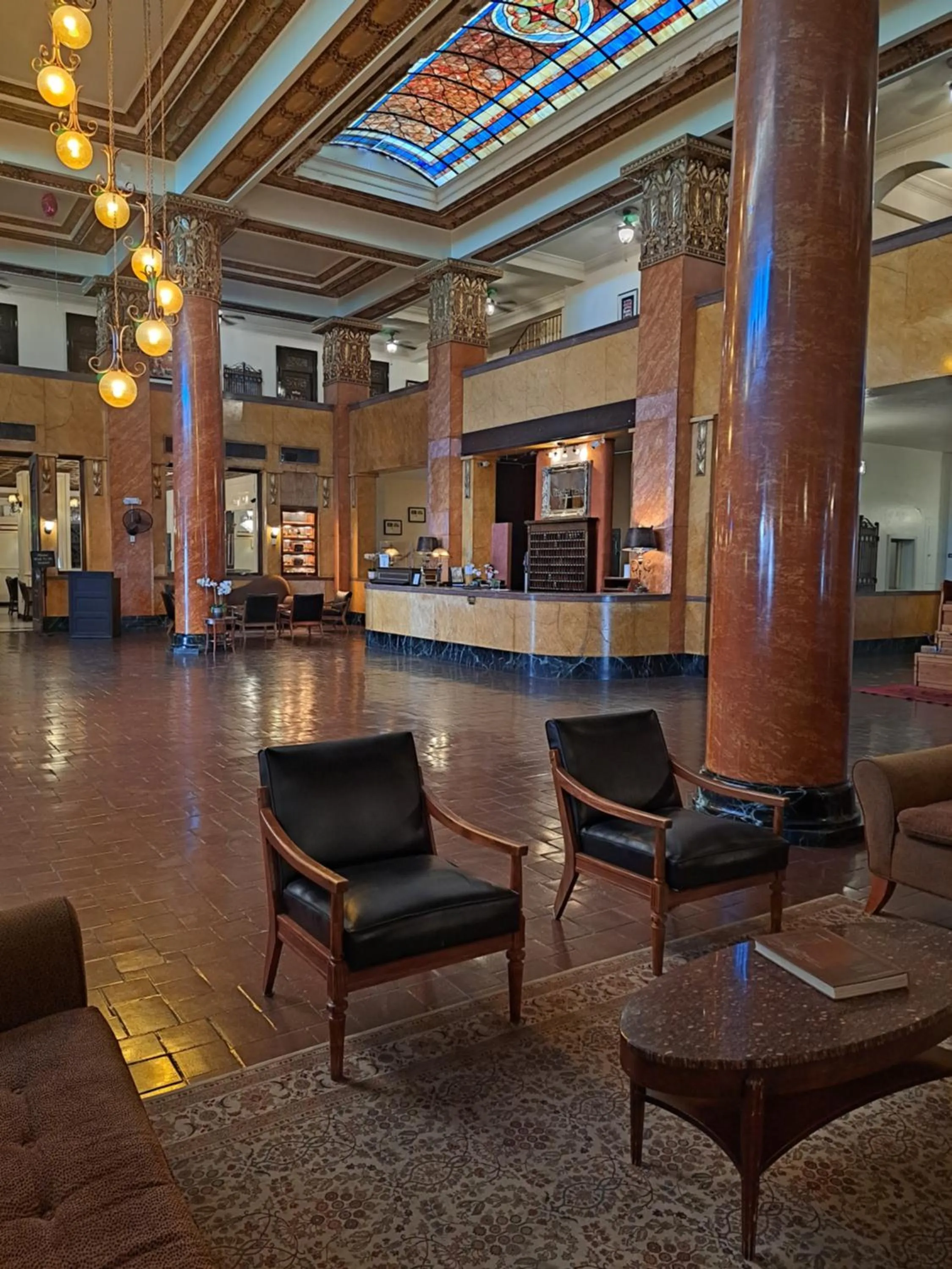 Seating area in The Gadsden Hotel