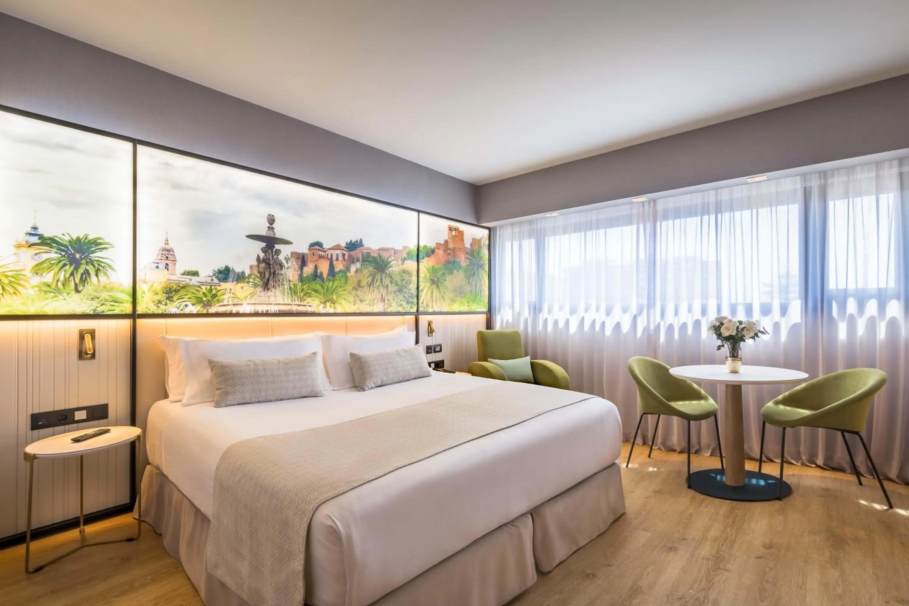 Bedroom, Bed in Barceló Malaga