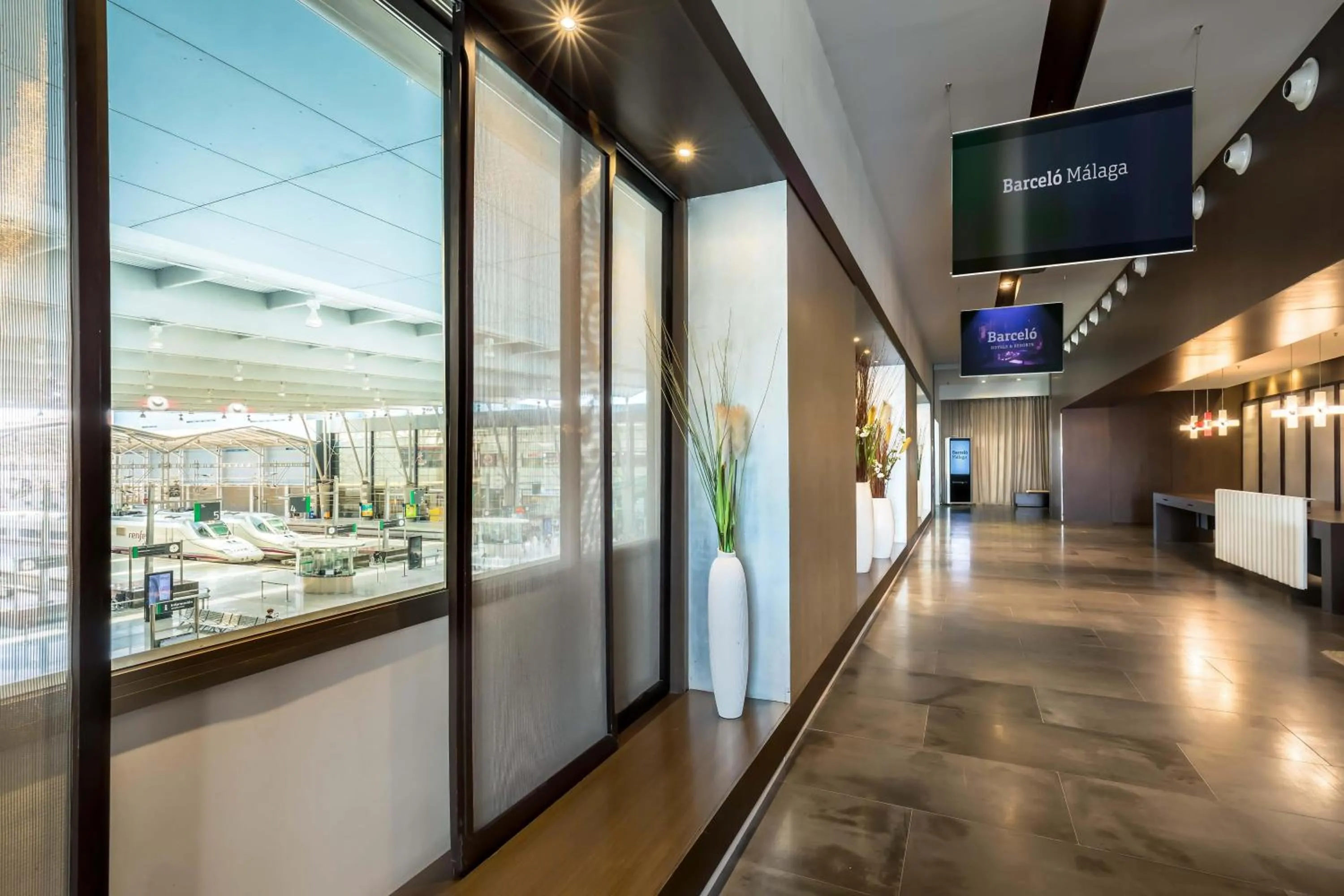 Lobby or reception in Barceló Malaga