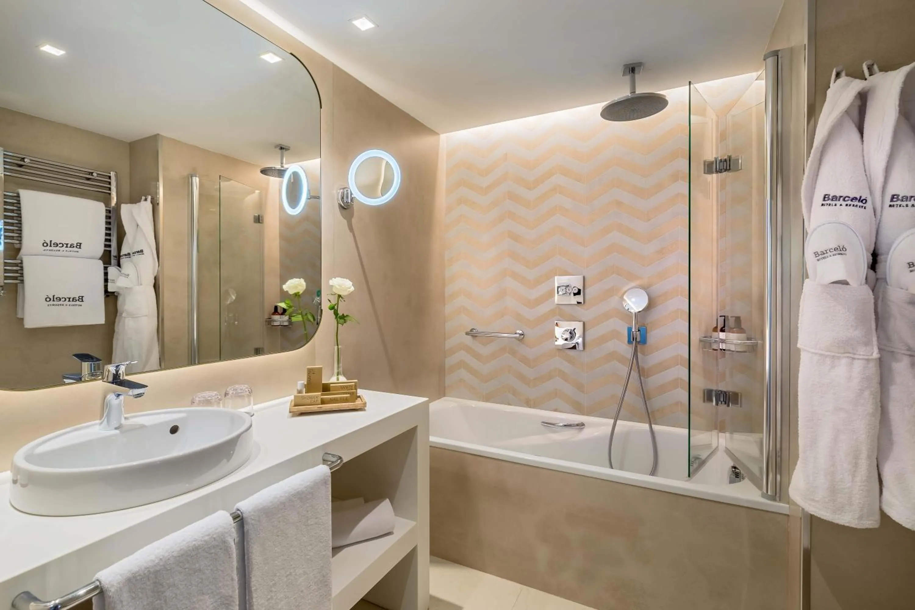 Bathroom in Barceló Malaga