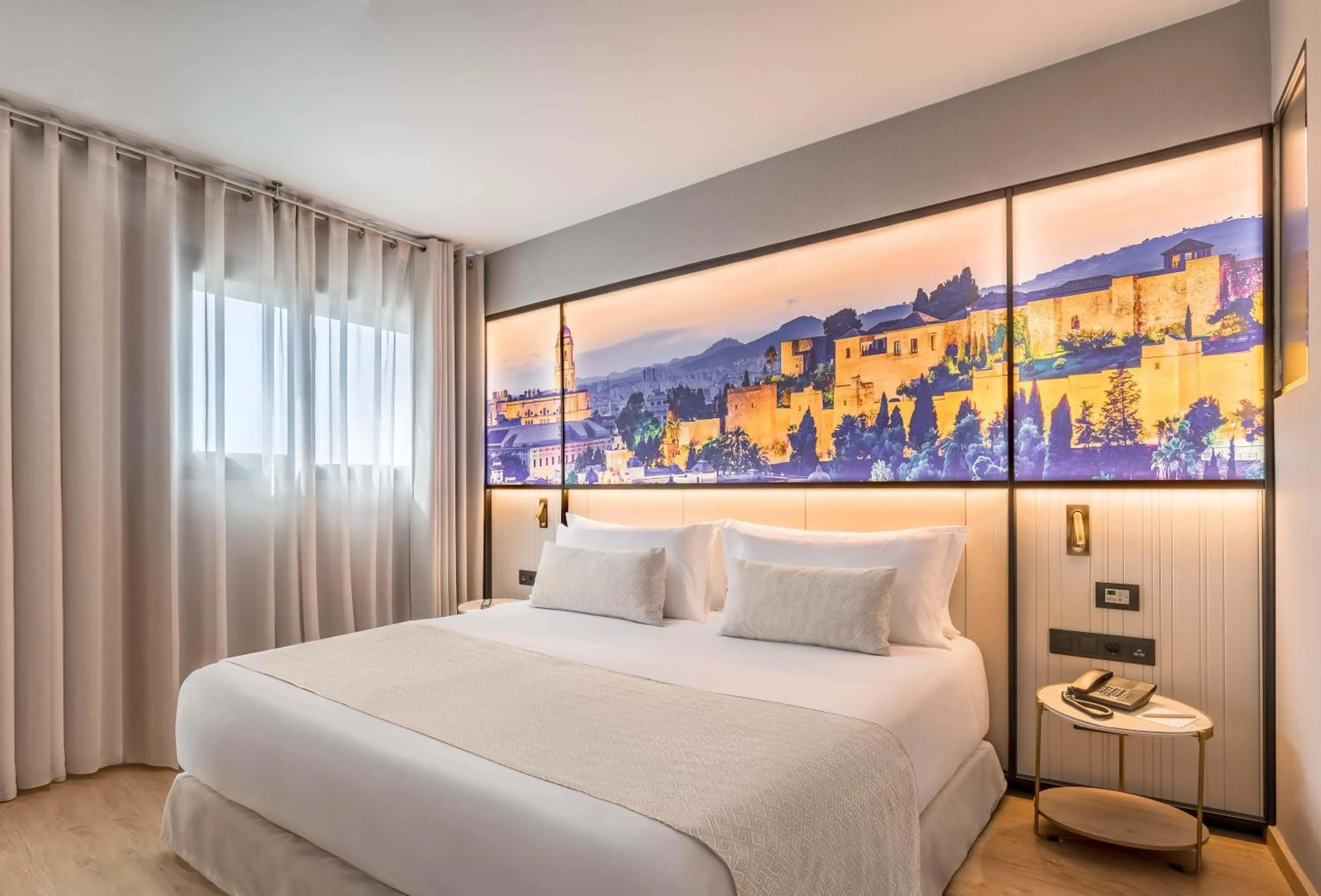 Photo of the whole room, Bed in Barceló Malaga