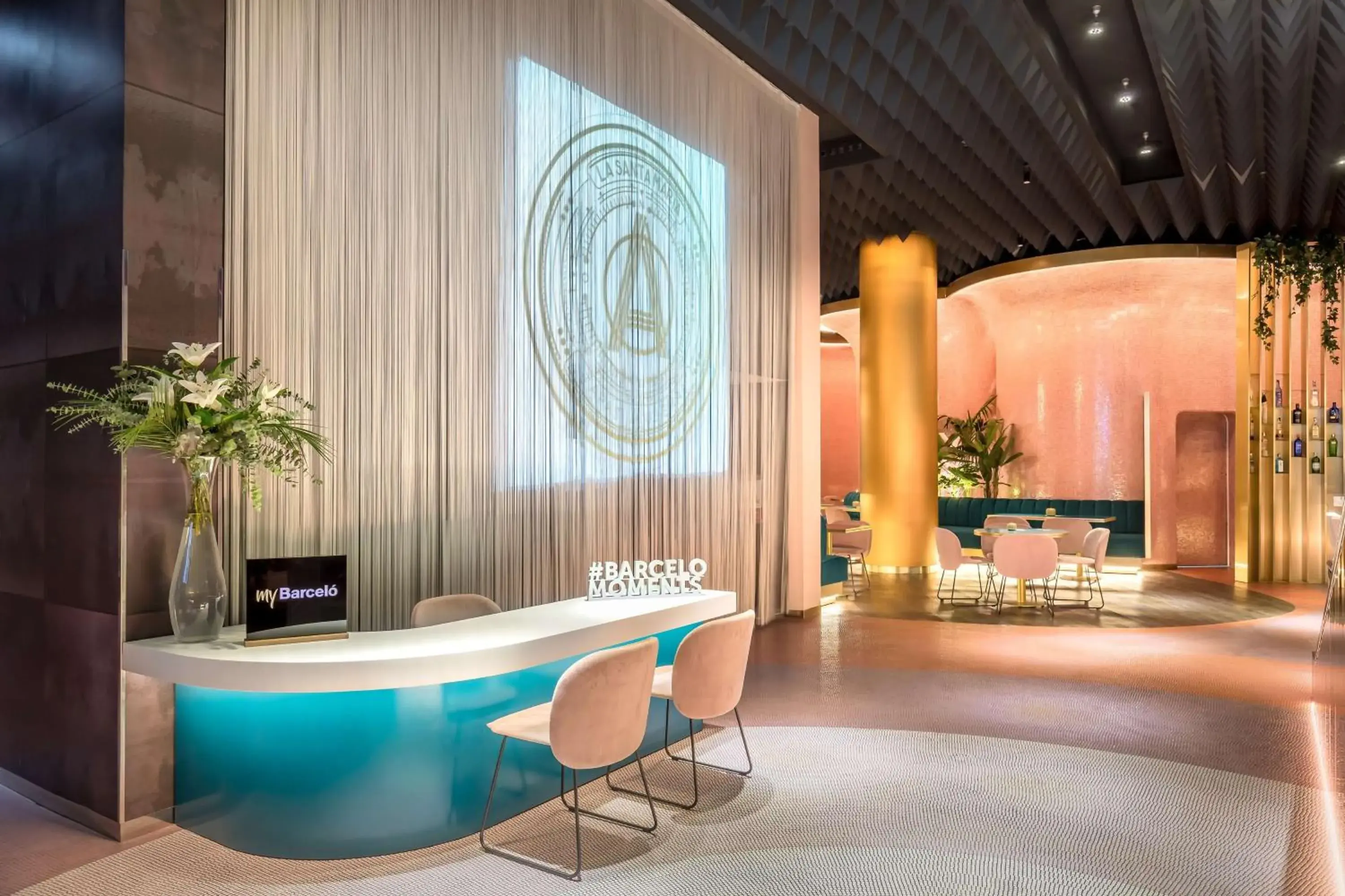 Lobby or reception in Barceló Malaga Lobby or reception in Barceló Malaga