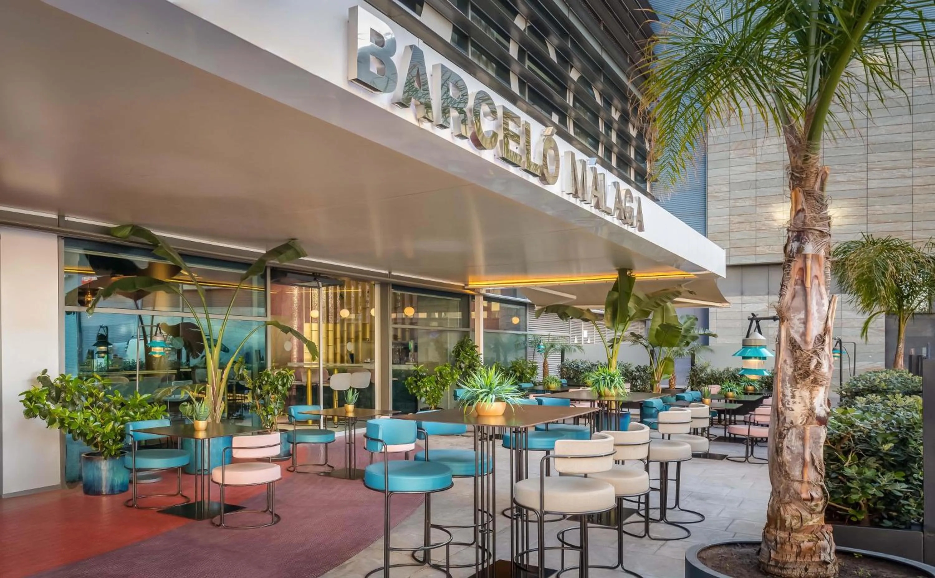 Lounge or bar in Barceló Malaga