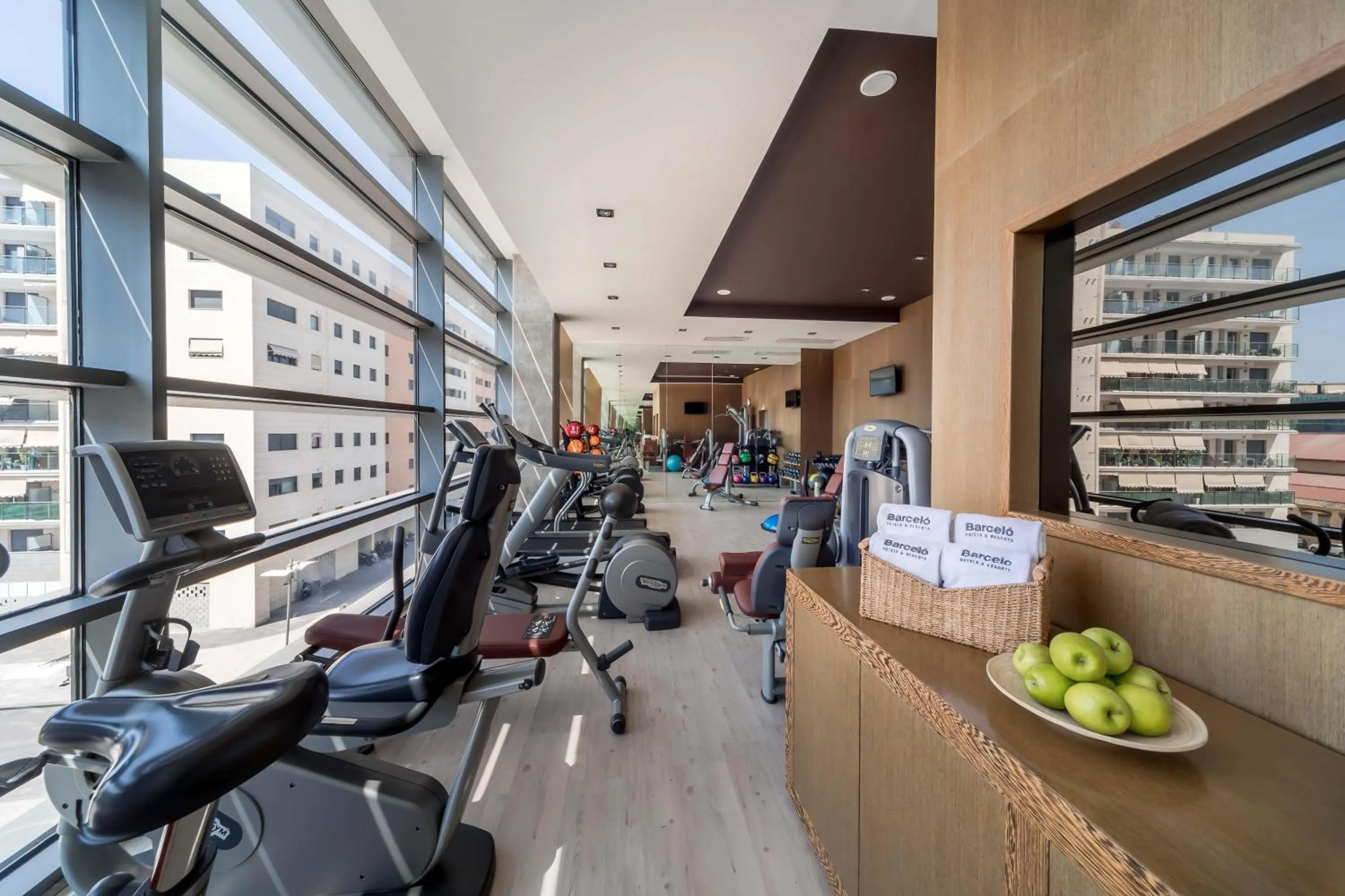 Fitness centre/facilities in Barceló Malaga