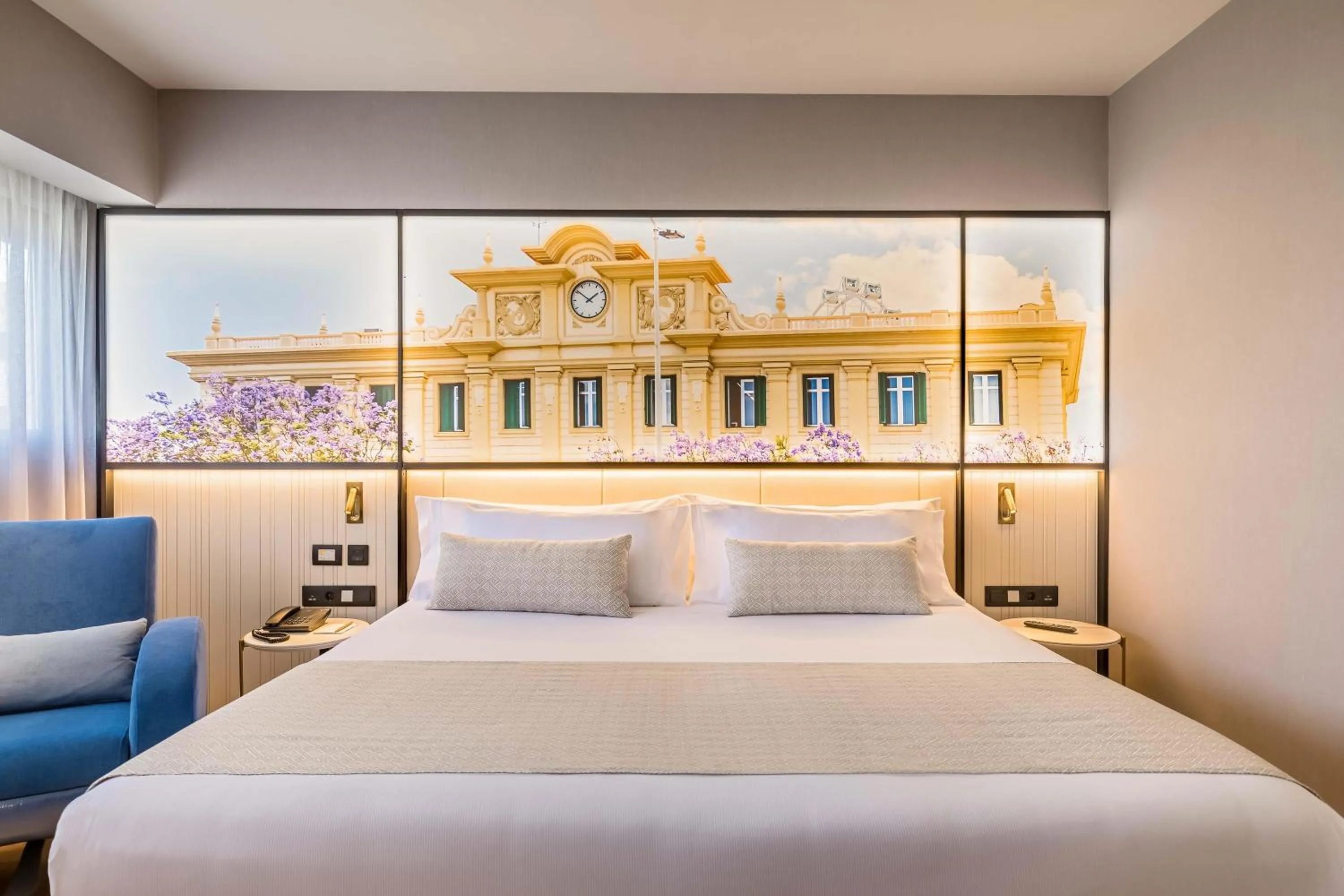 Bedroom, Bed in Barceló Malaga