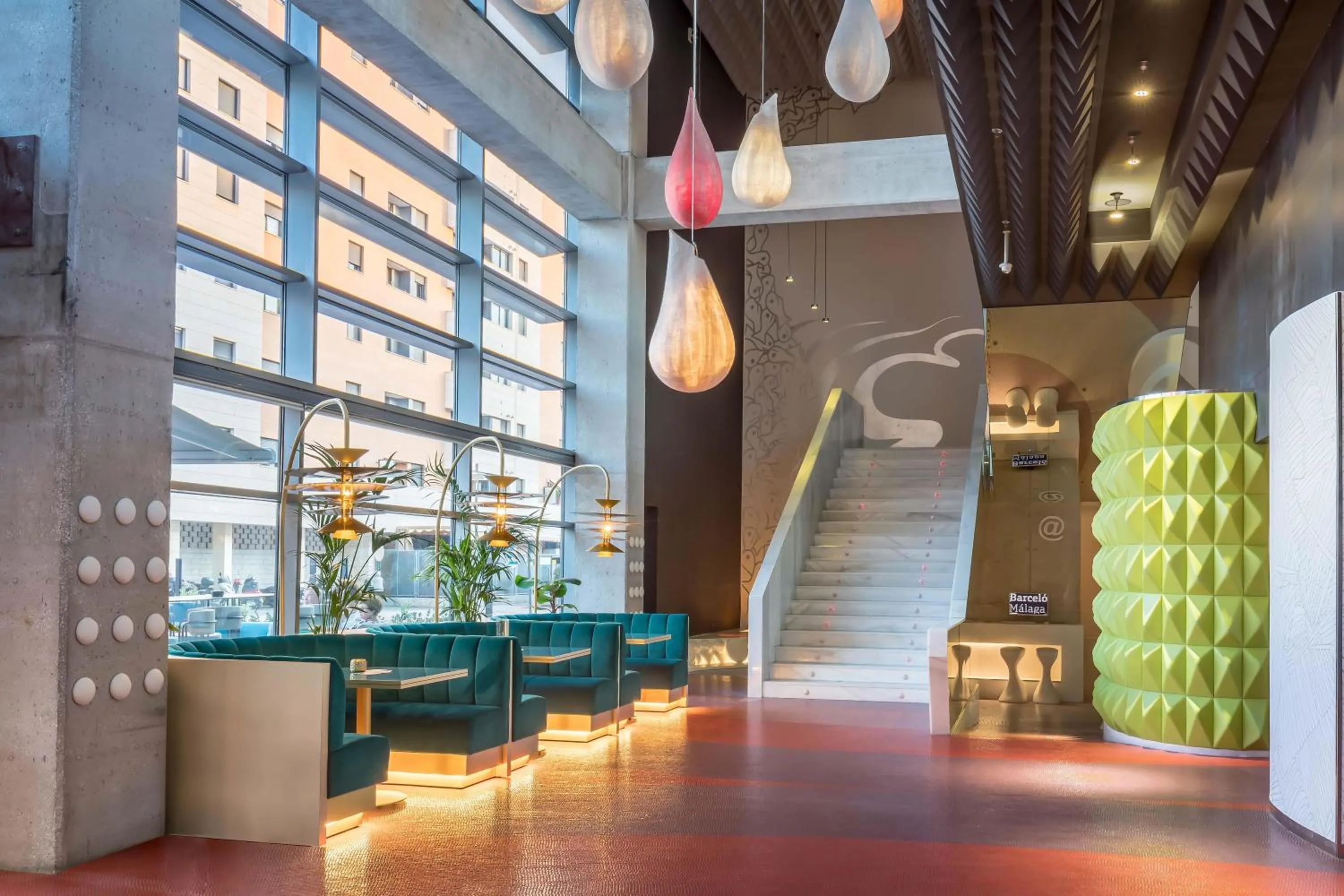 Lobby or reception in Barceló Malaga