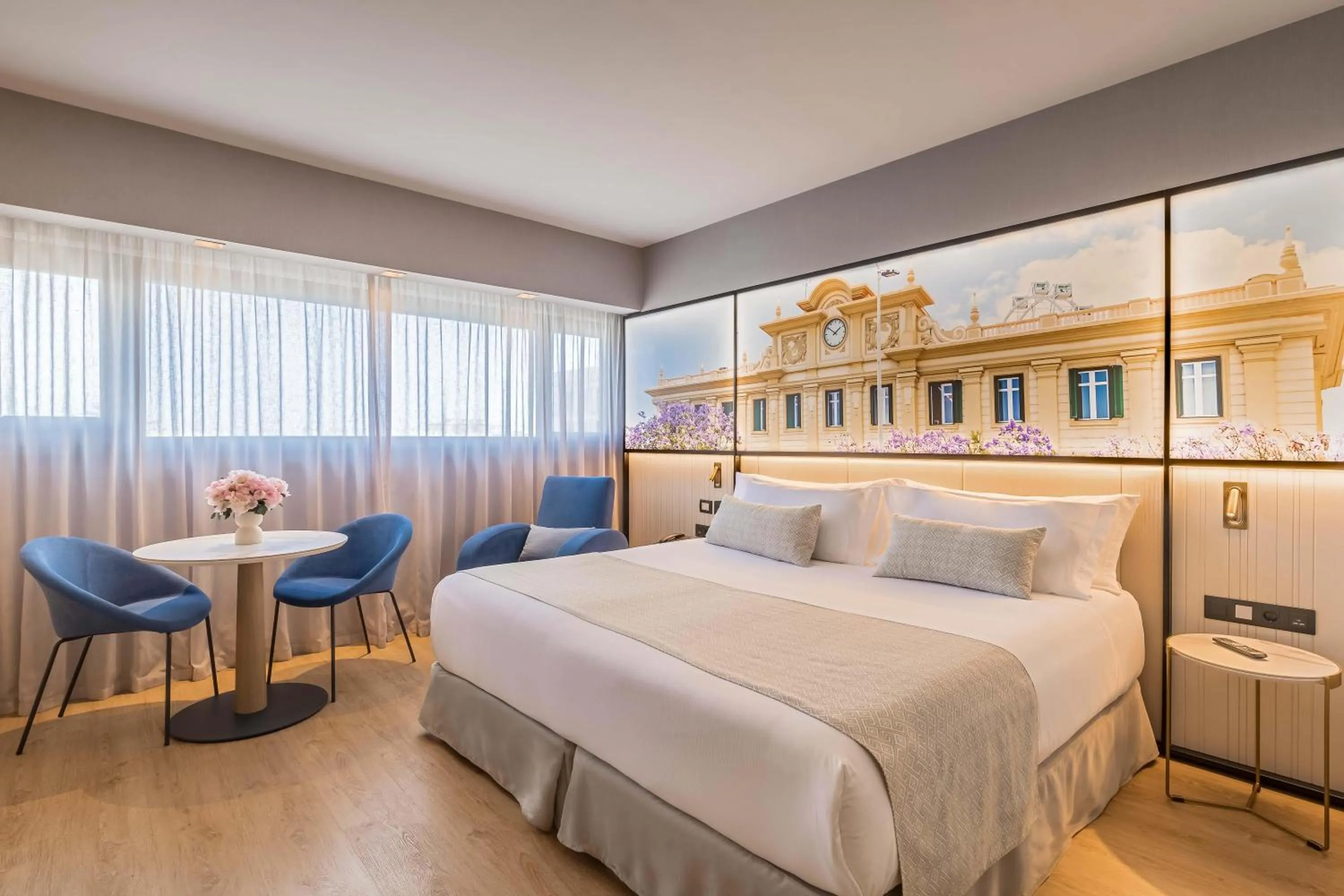 Bedroom, Bed in Barceló Malaga