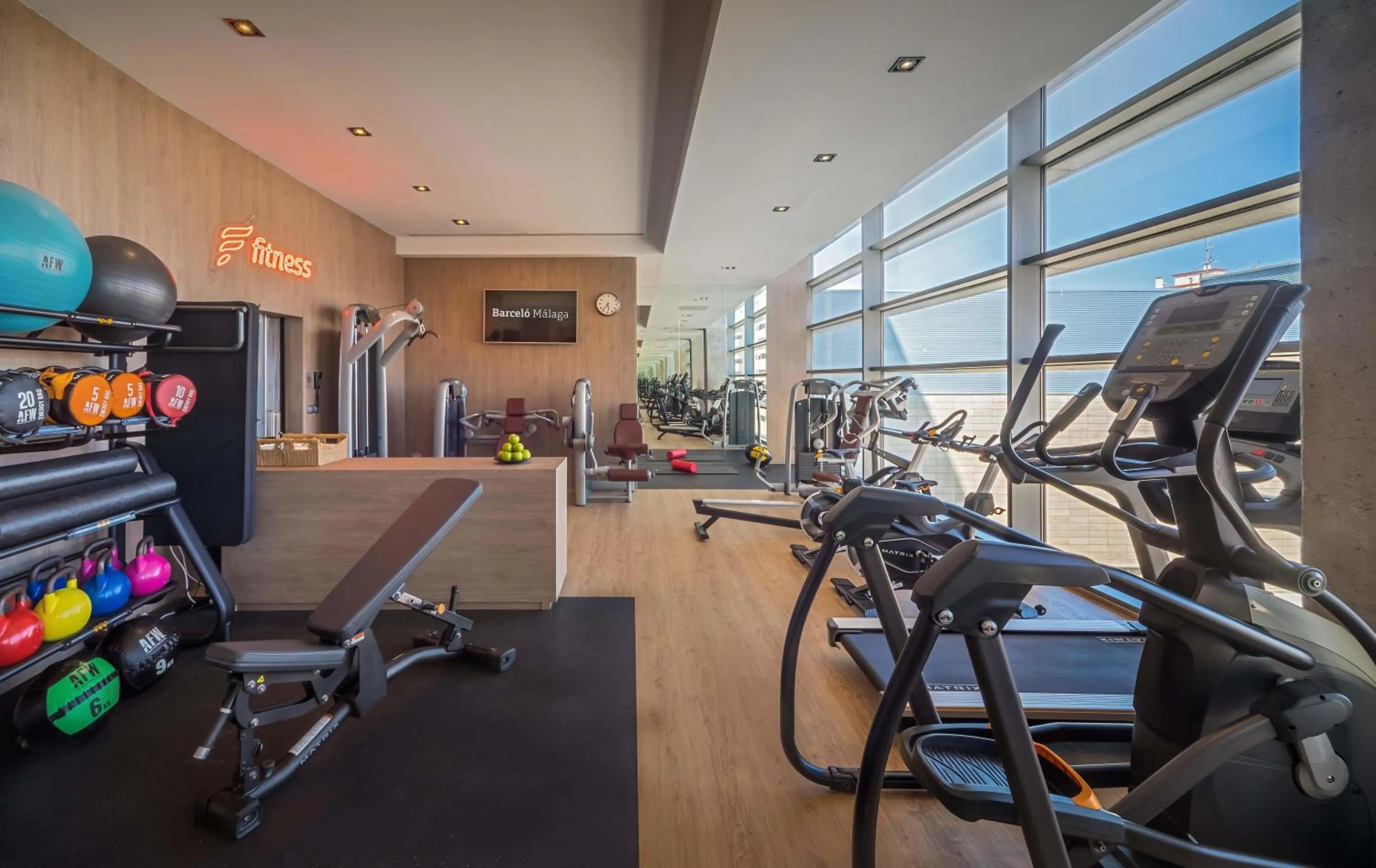 Fitness centre/facilities in Barceló Malaga