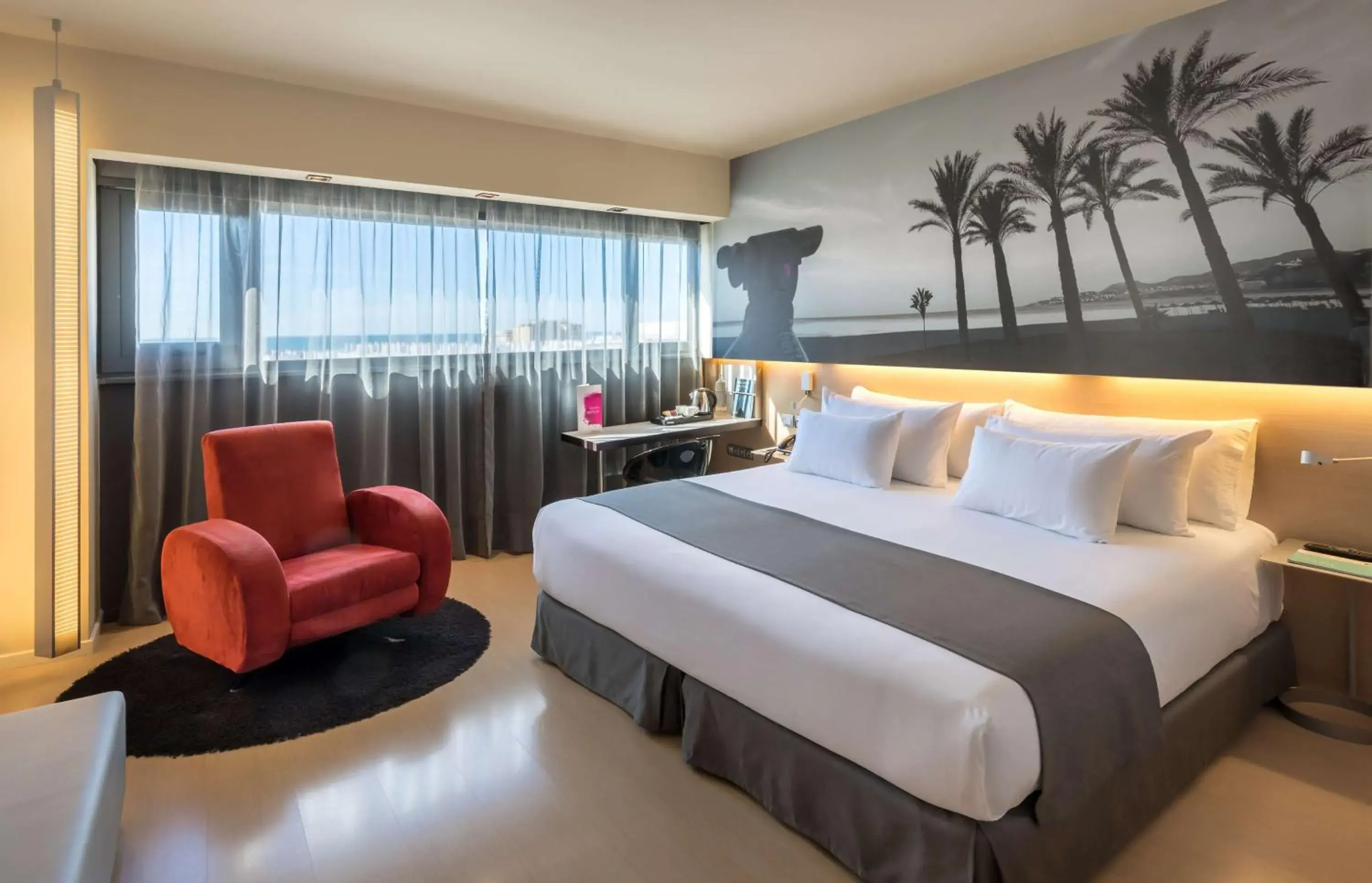 Bedroom, Bed in Barceló Malaga Bedroom, Bed in Barceló Malaga