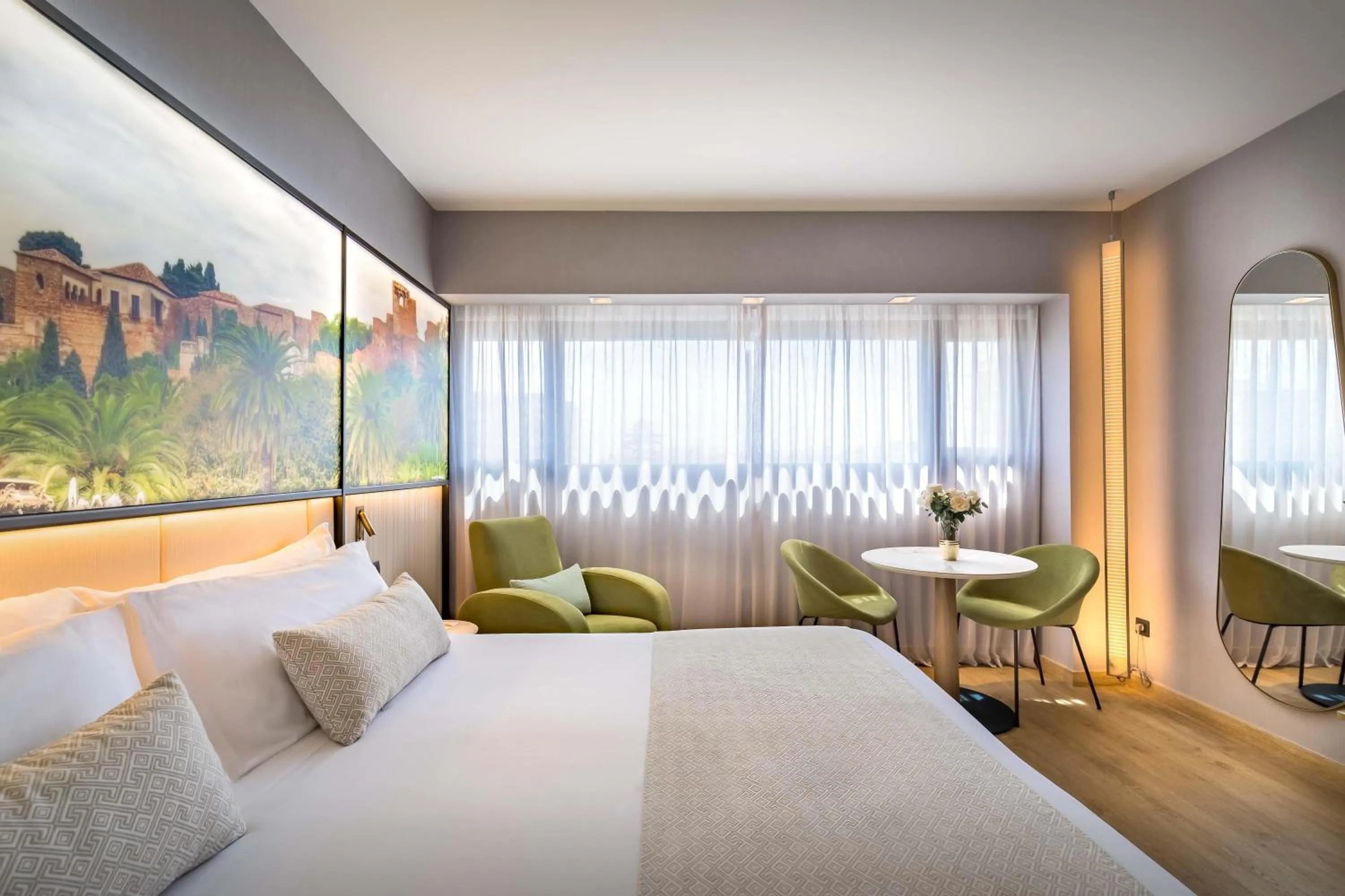 Bedroom, Bed in Barceló Malaga