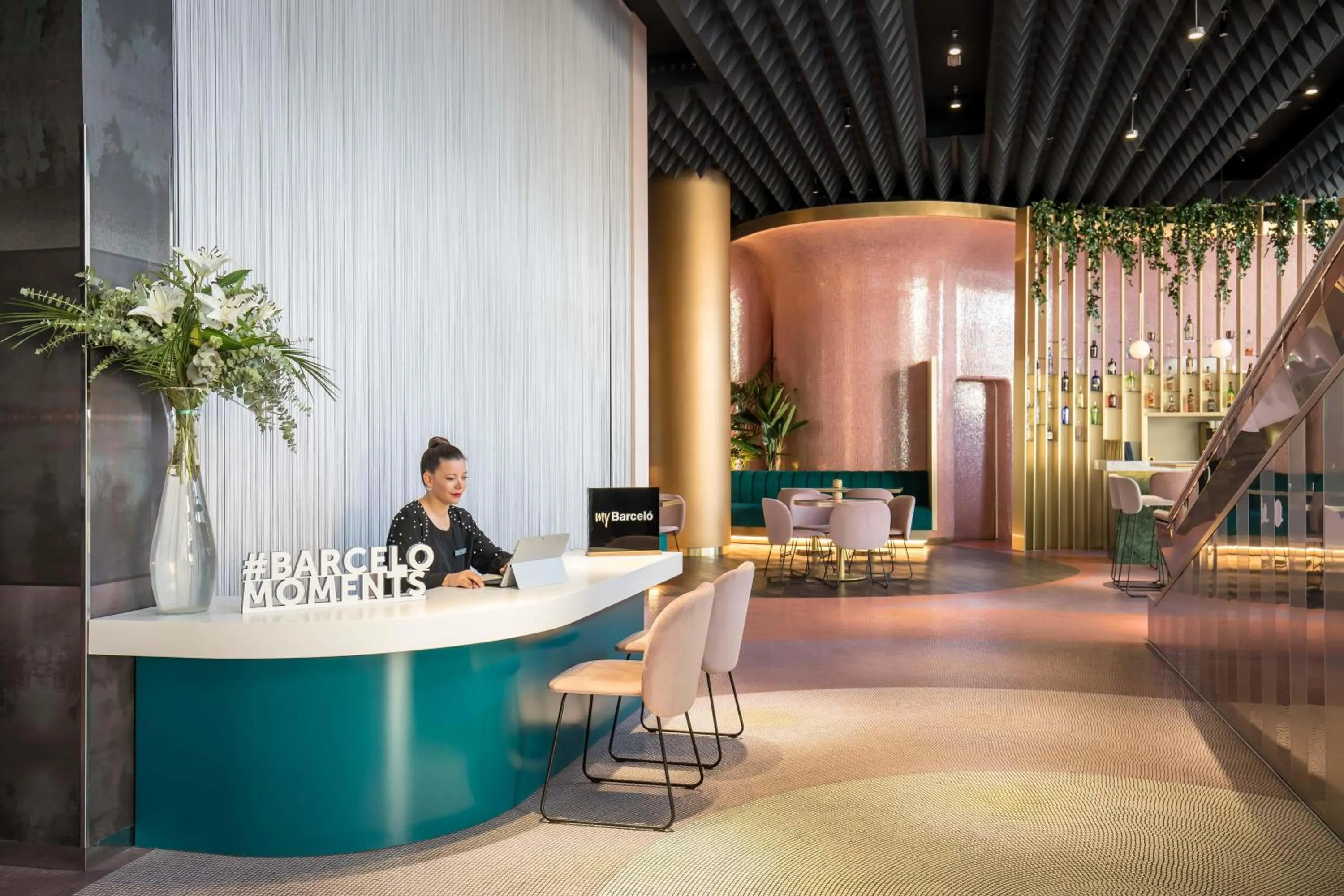 Lobby or reception in Barceló Malaga