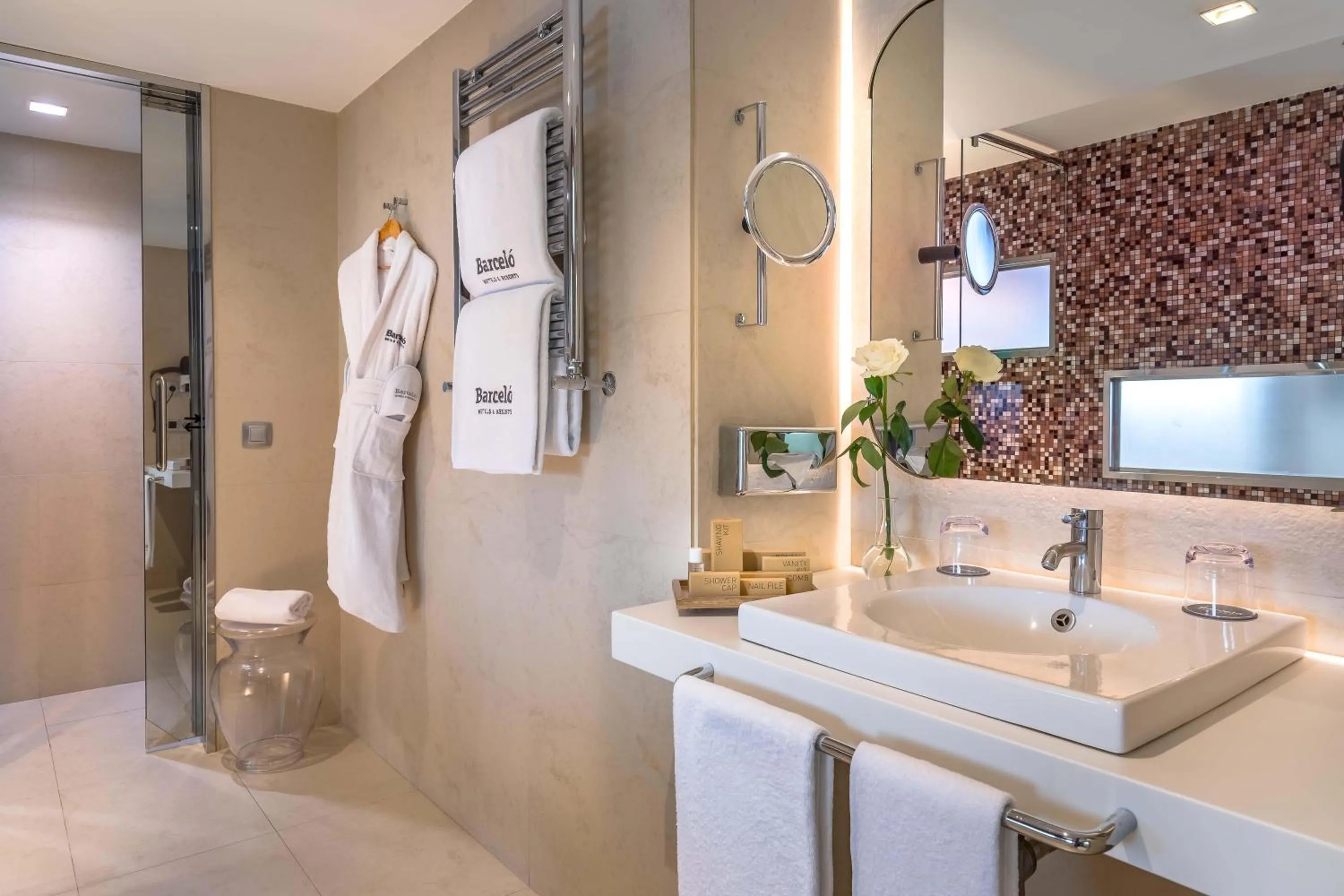 Bathroom in Barceló Malaga