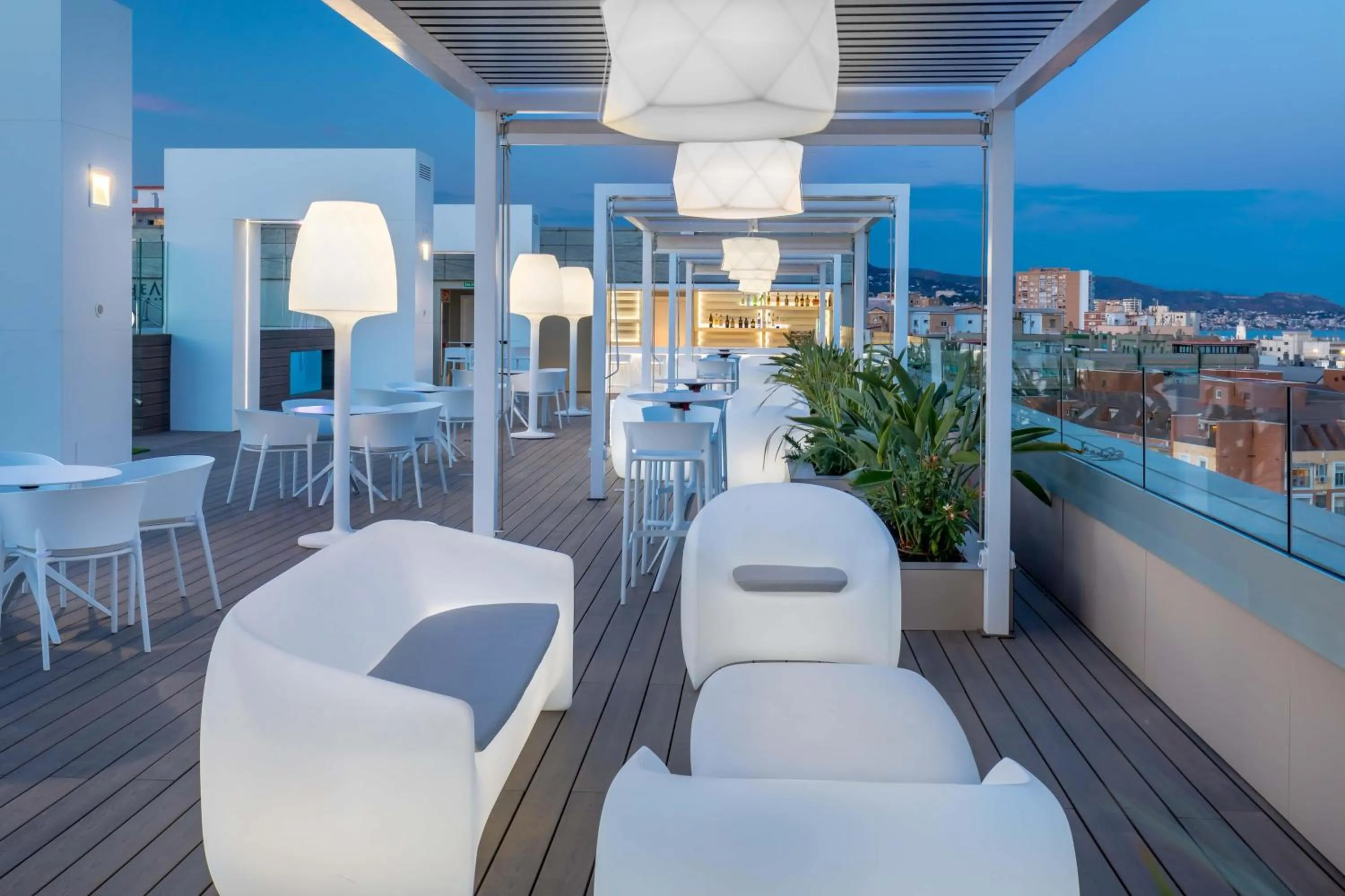 Lounge or bar in Barceló Malaga