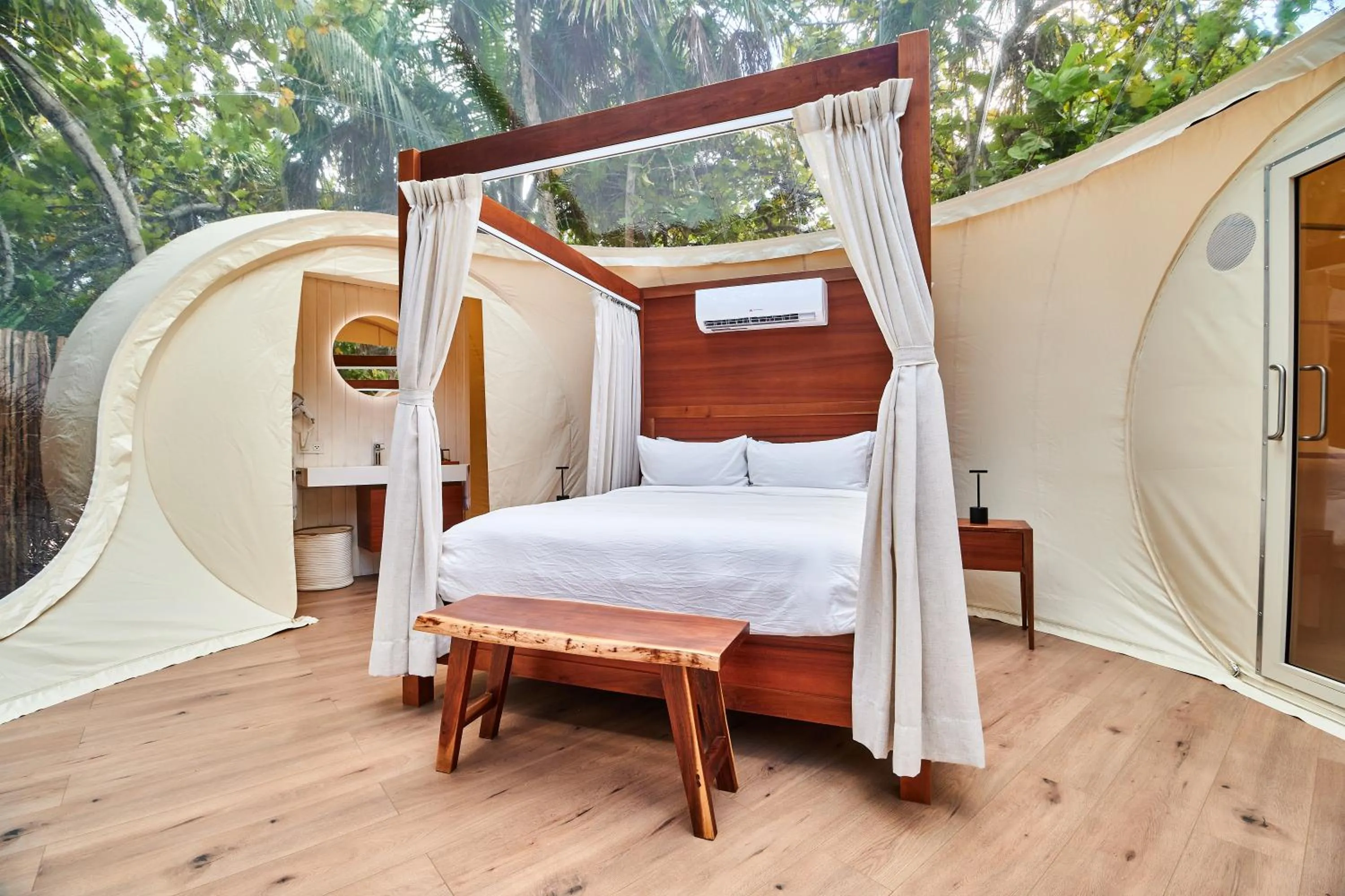 Bed in Astral Tulum