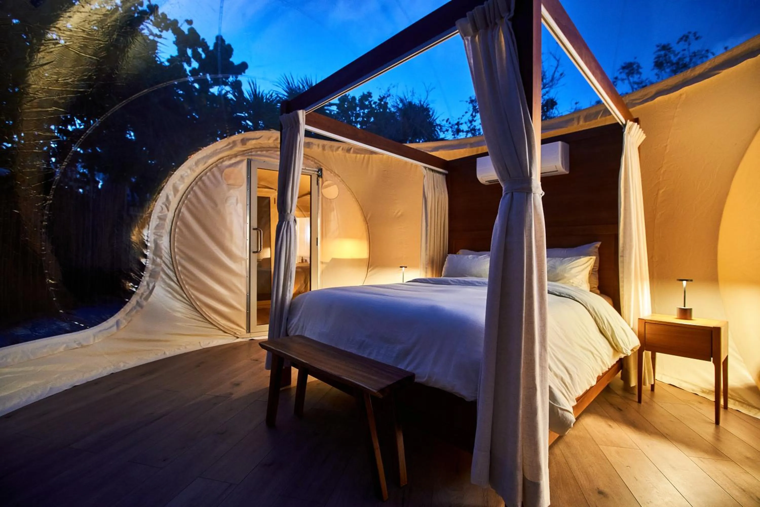 Night, Bed in Astral Tulum