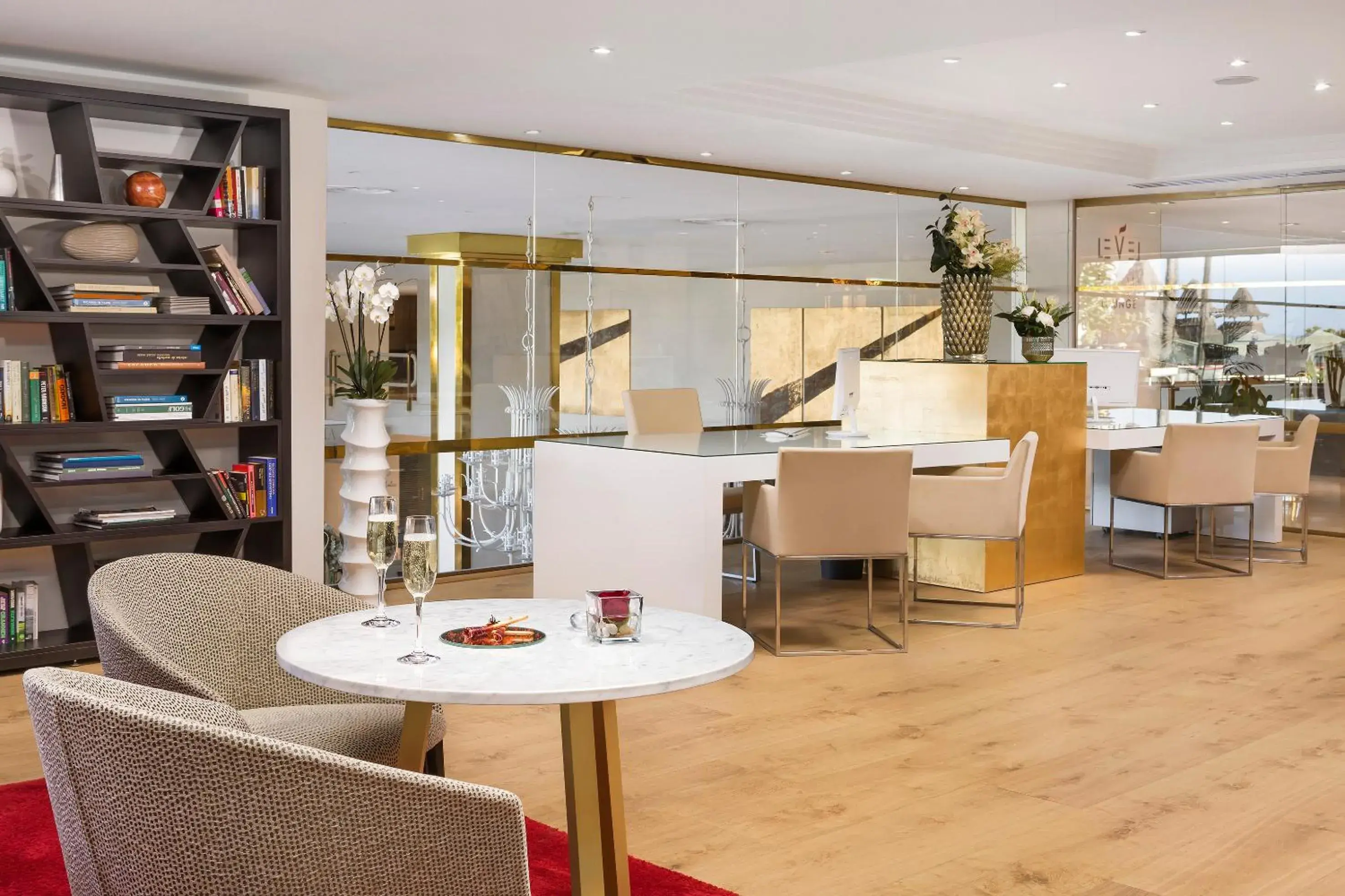 Lobby or reception in Hotel Don Pepe Gran Meliá Lobby or reception in Hotel Don Pepe Gran Meliá