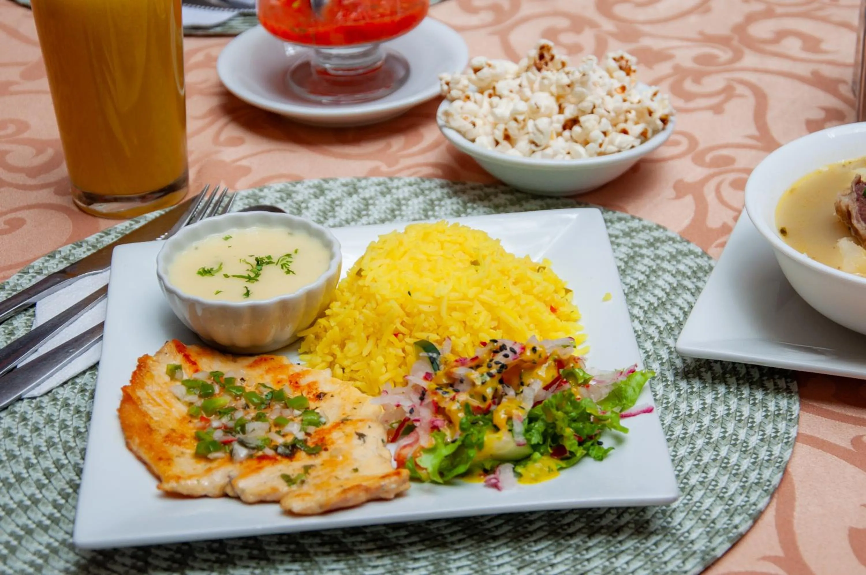 Lunch in Hotel Campanario