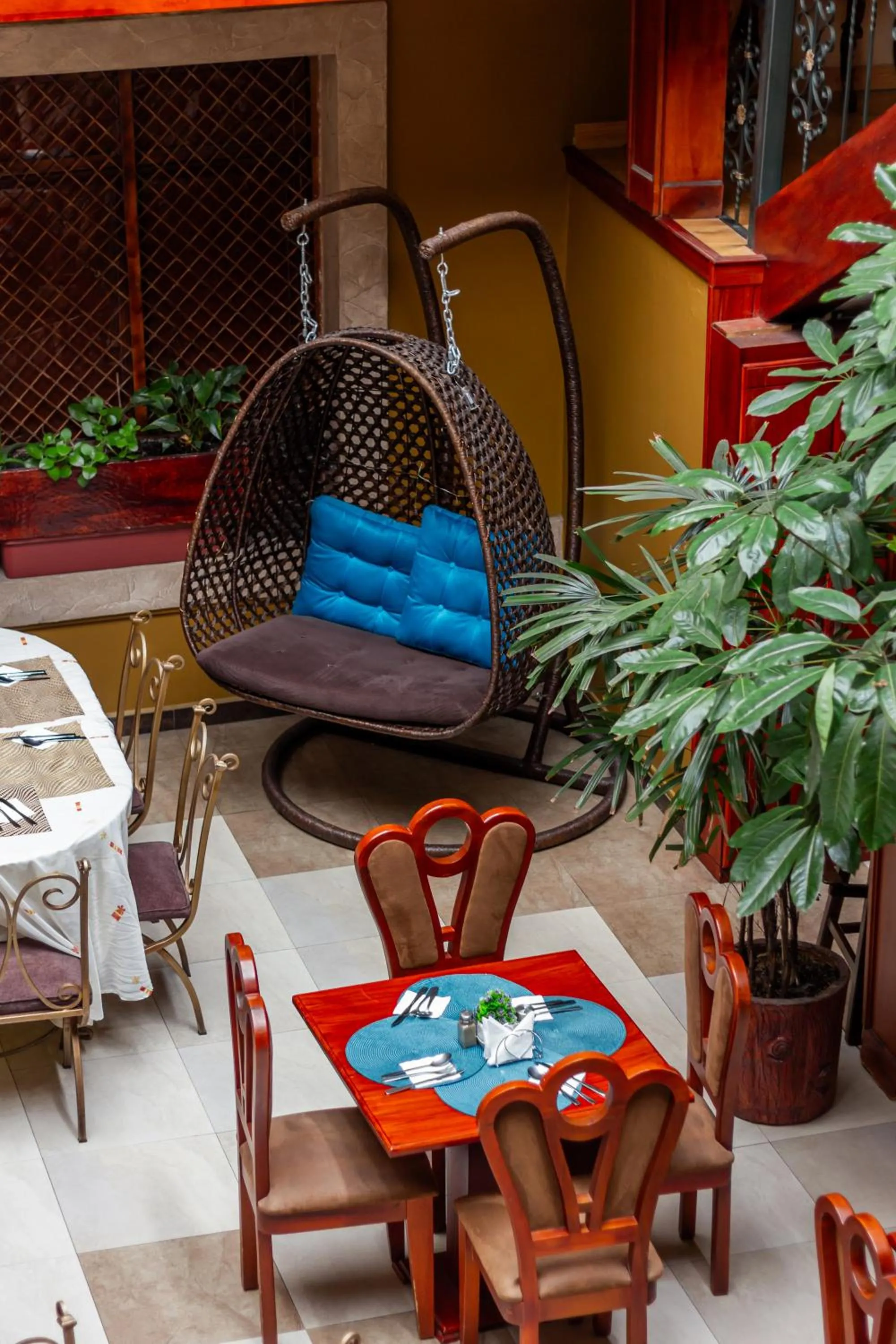Patio in Hotel Campanario