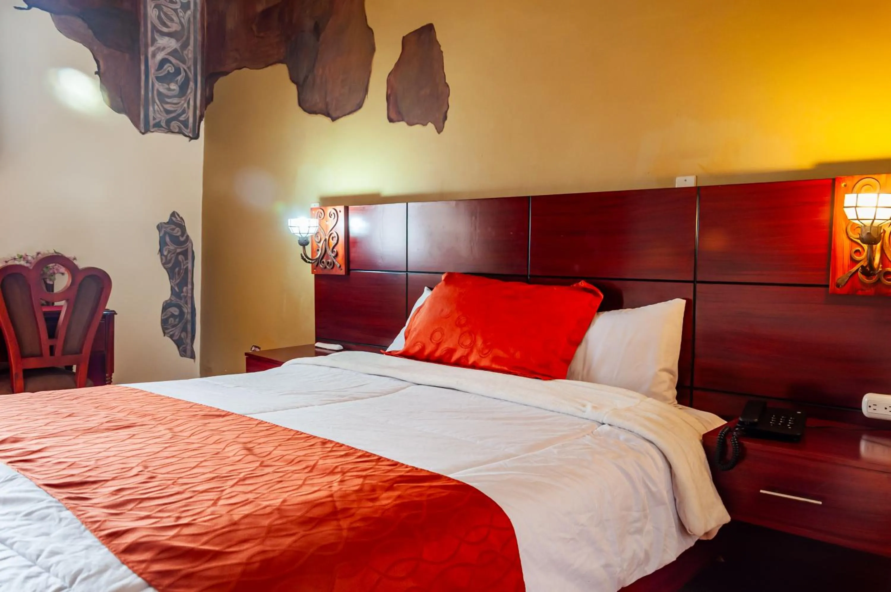 Bed in Hotel Campanario