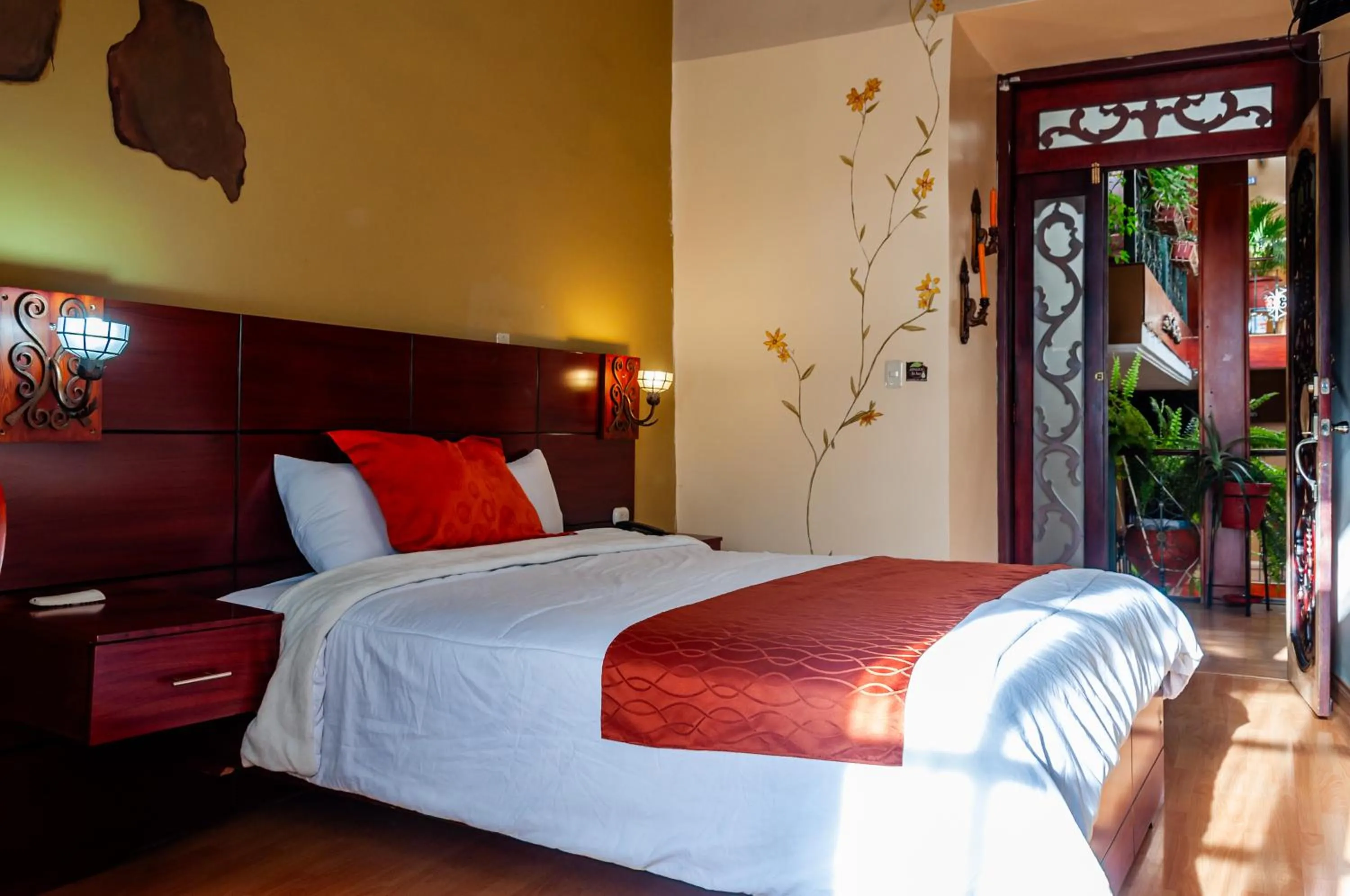 Bed in Hotel Campanario