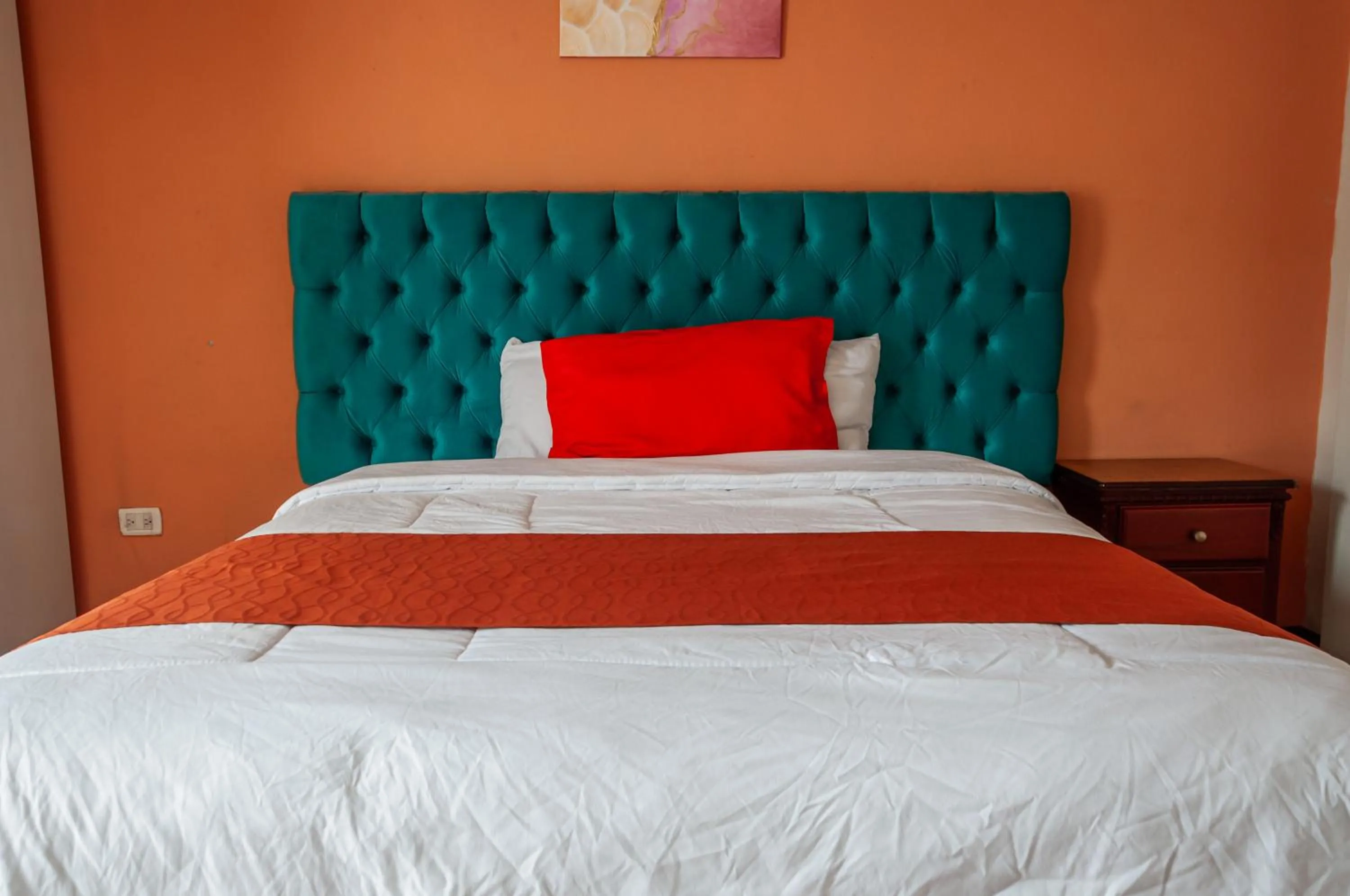 Bed in Hotel Campanario