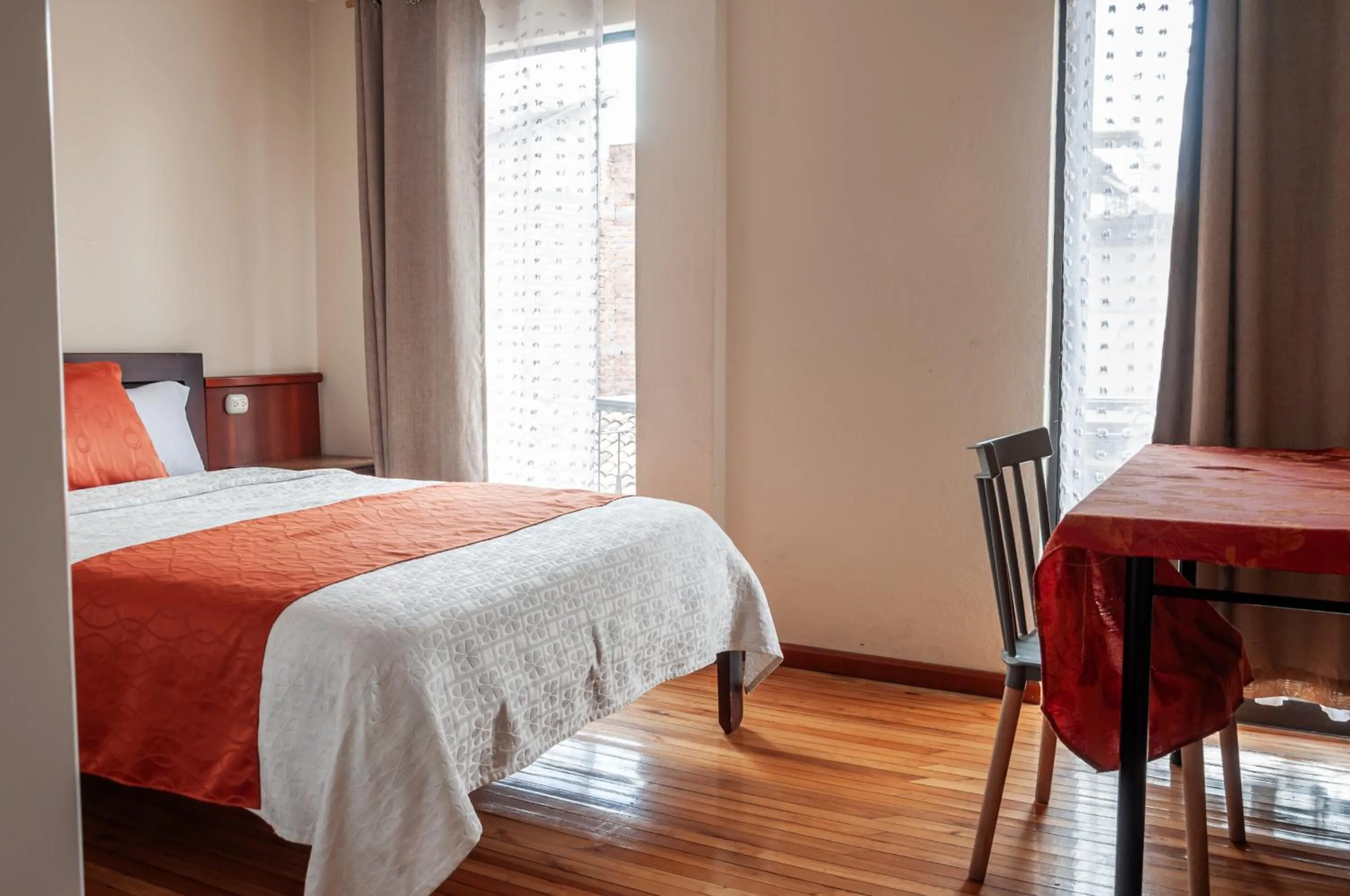 Bed in Hotel Campanario