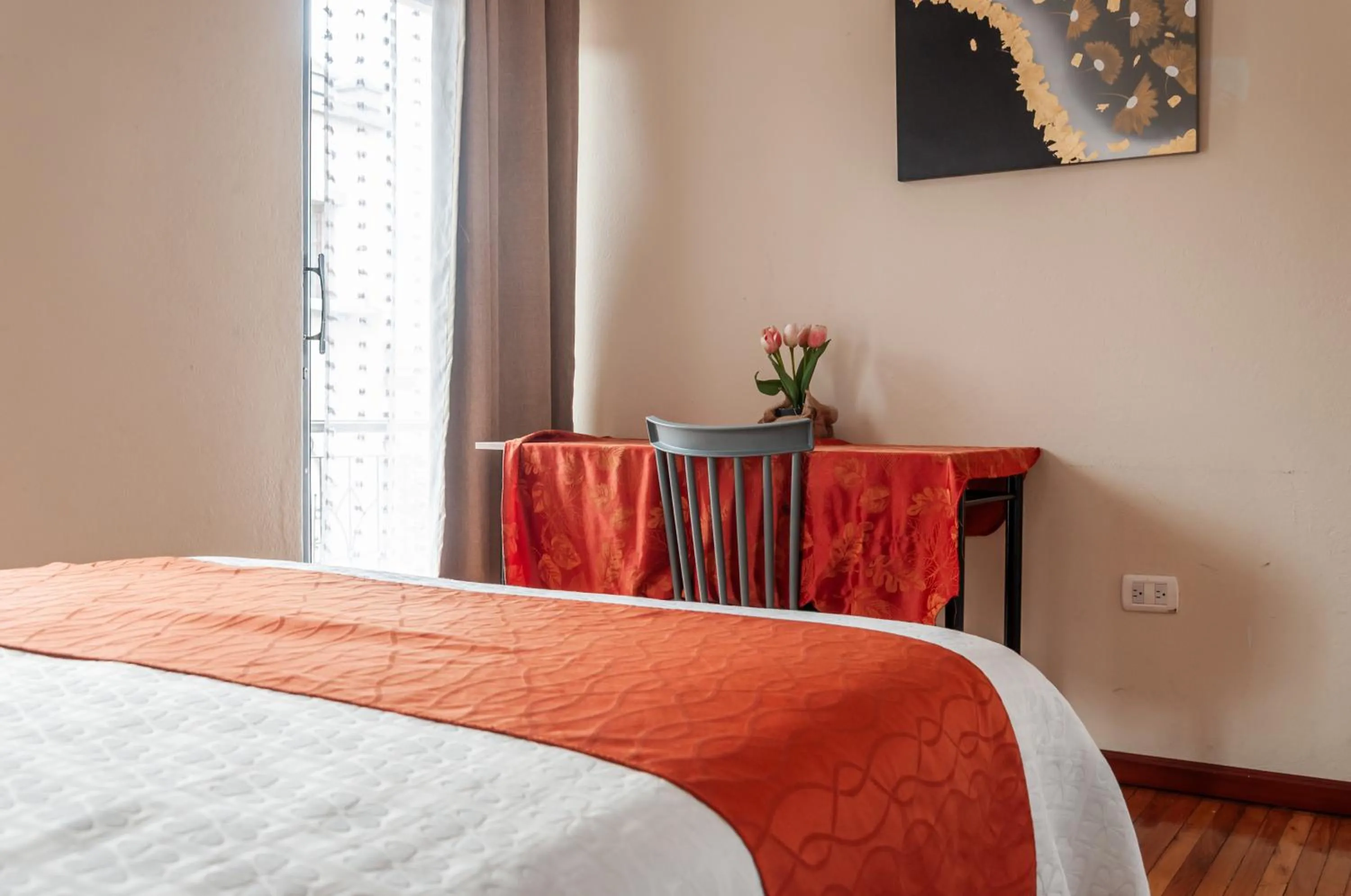 Bed in Hotel Campanario
