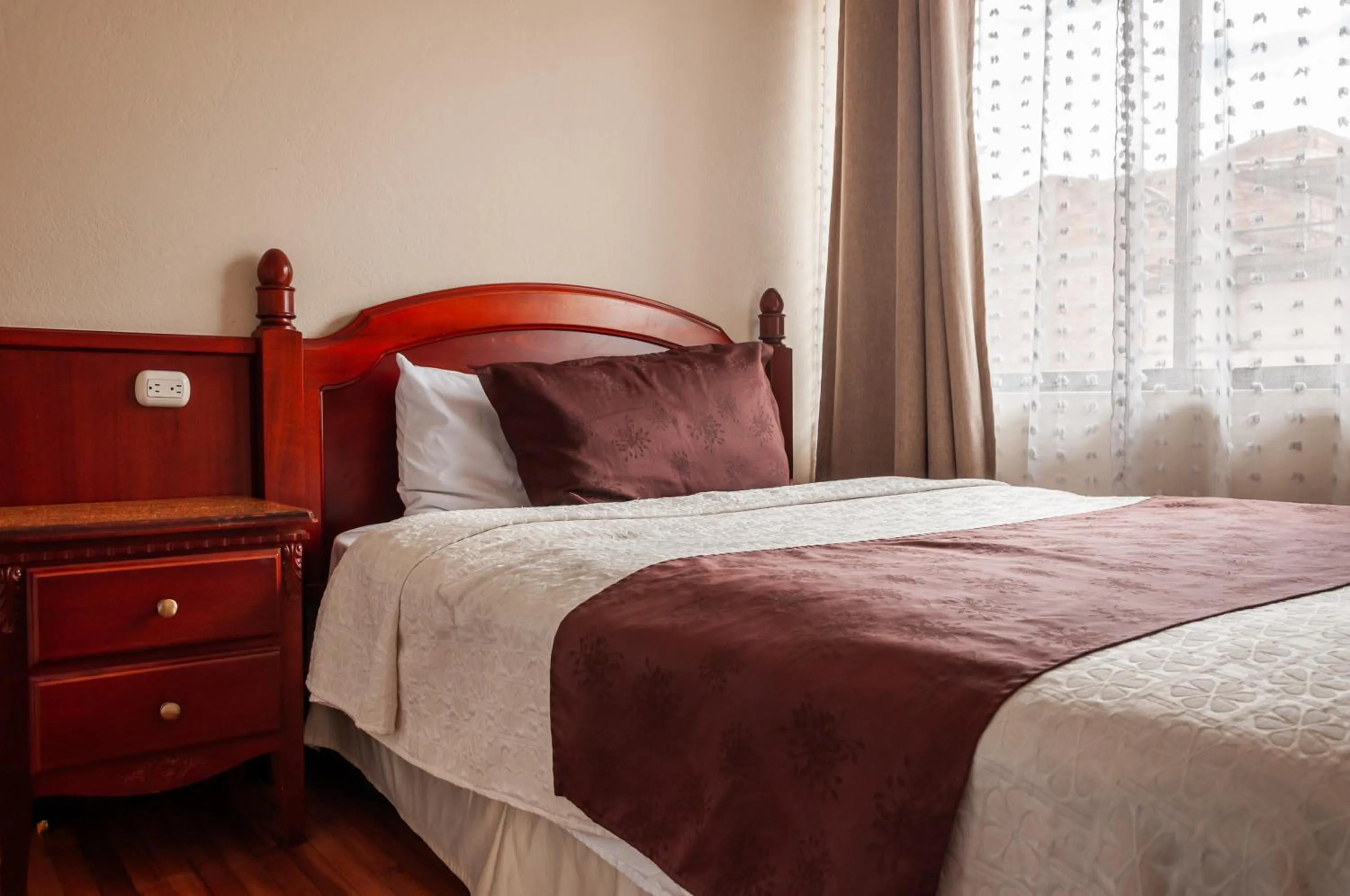 Bed in Hotel Campanario