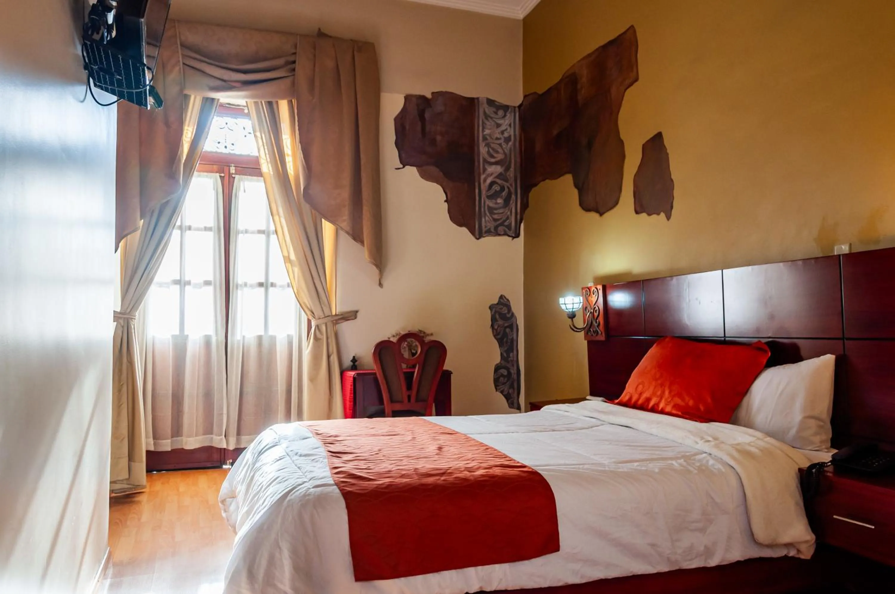 Bed in Hotel Campanario