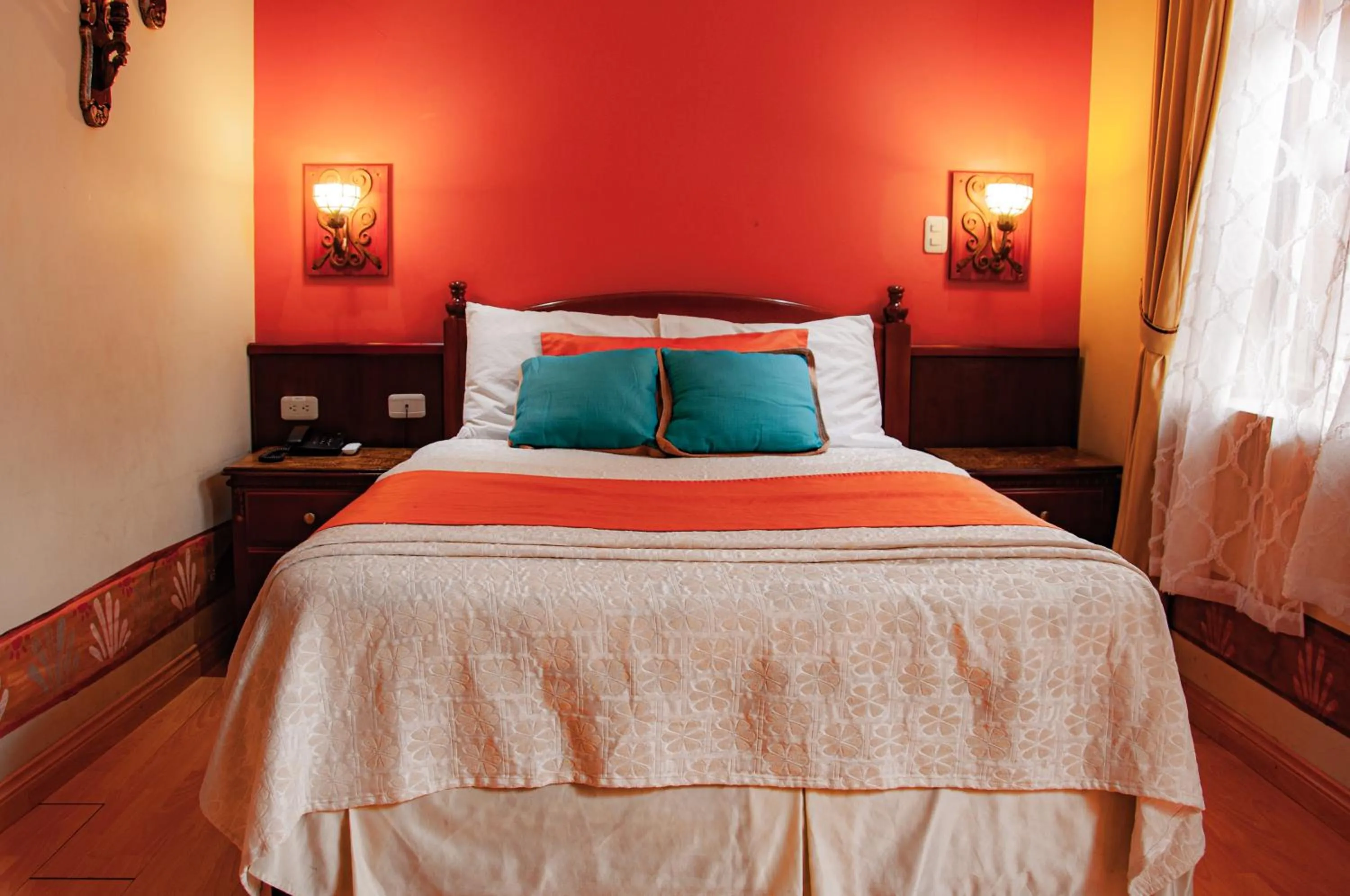 Bed in Hotel Campanario