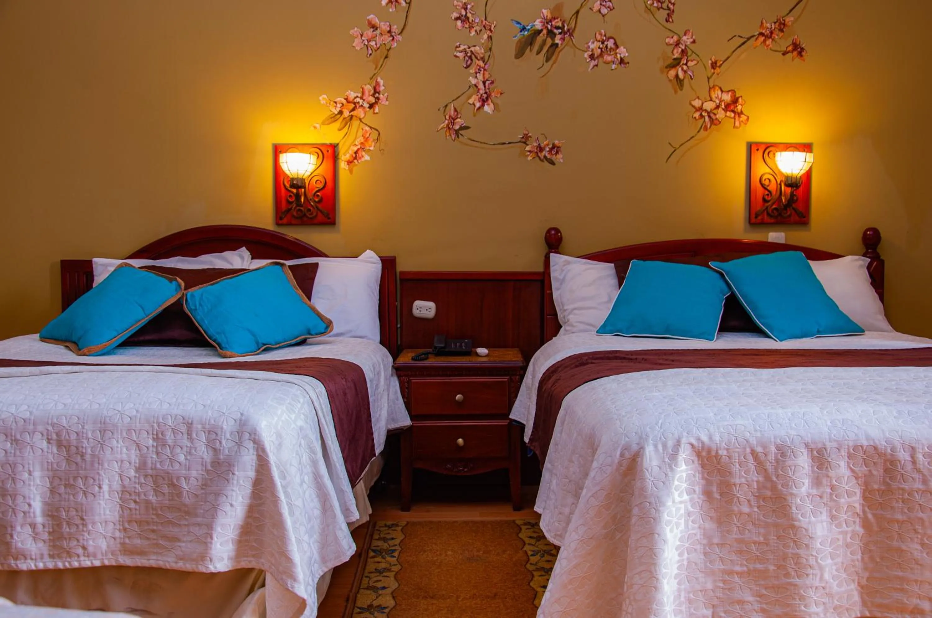 Bed in Hotel Campanario