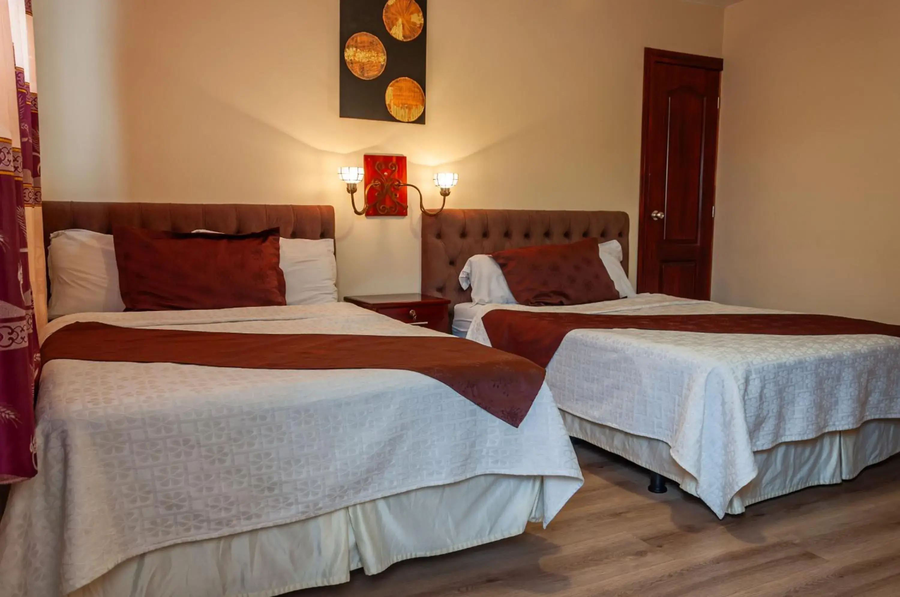 Double Room with Two Double Beds in Hotel Campanario Double Room with Two Double Beds in Hotel Campanario