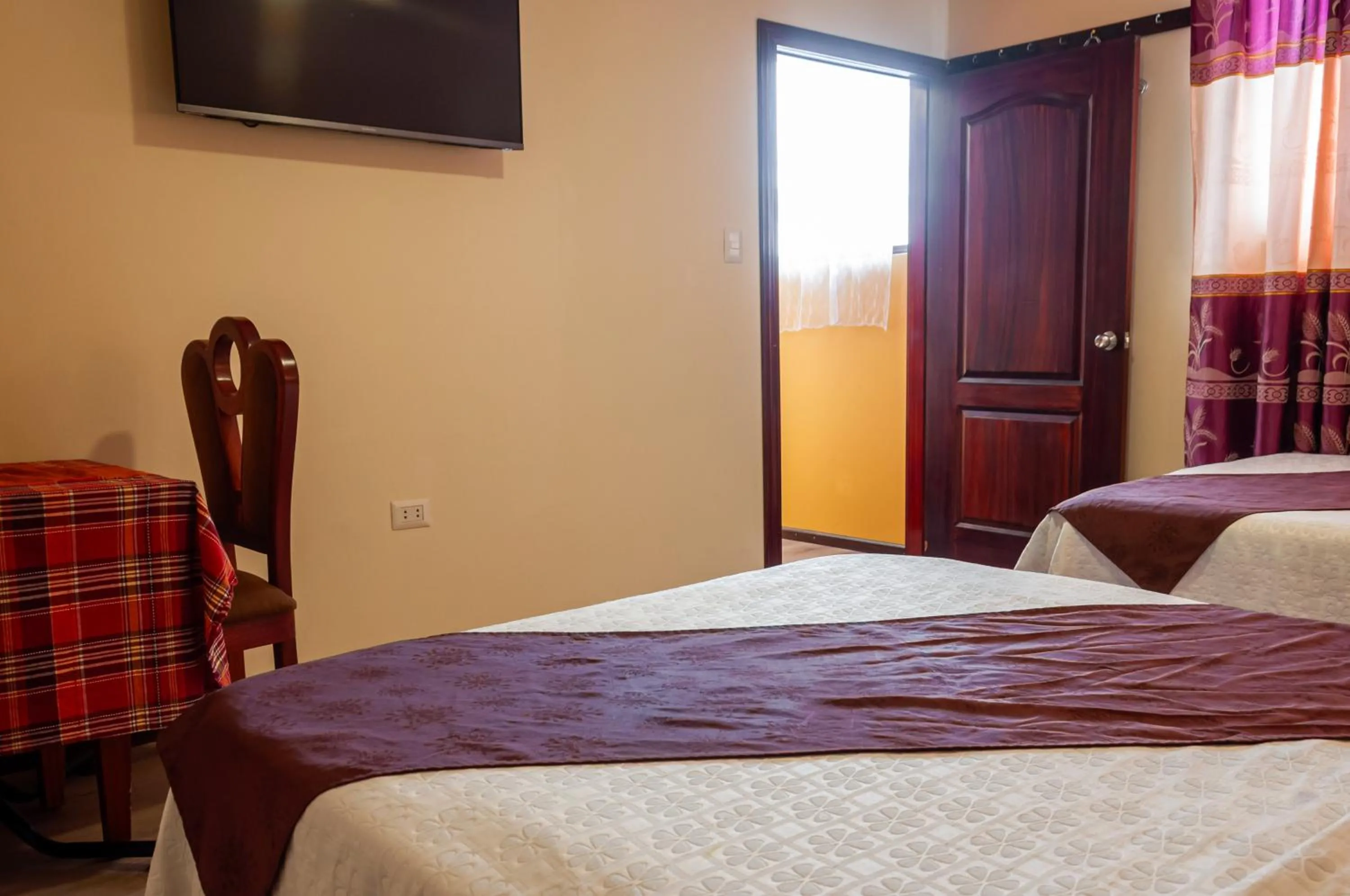 Bed in Hotel Campanario