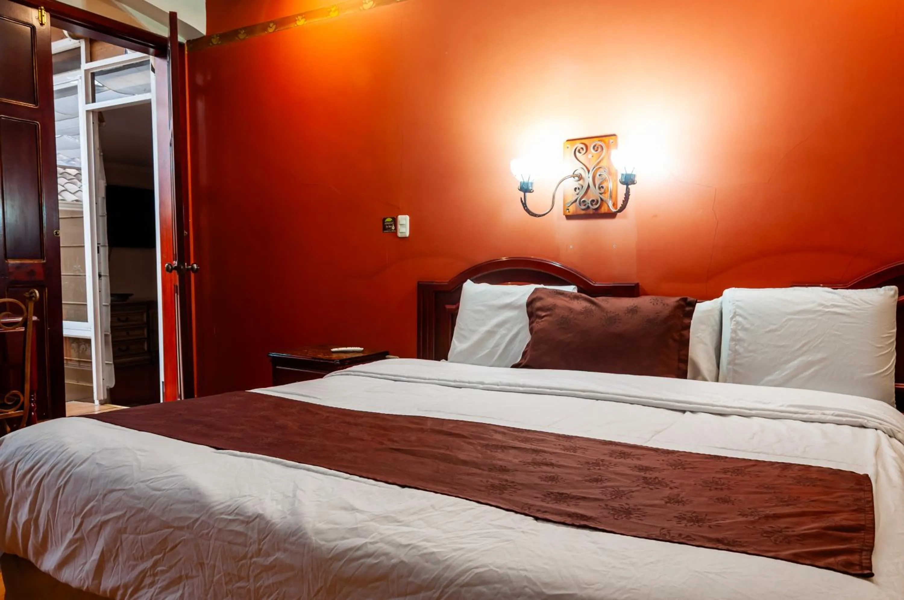 Bed in Hotel Campanario