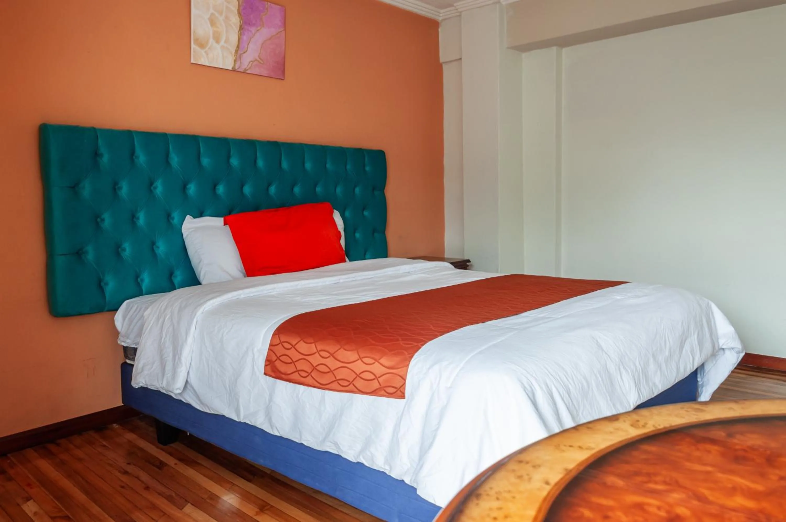 Bed in Hotel Campanario