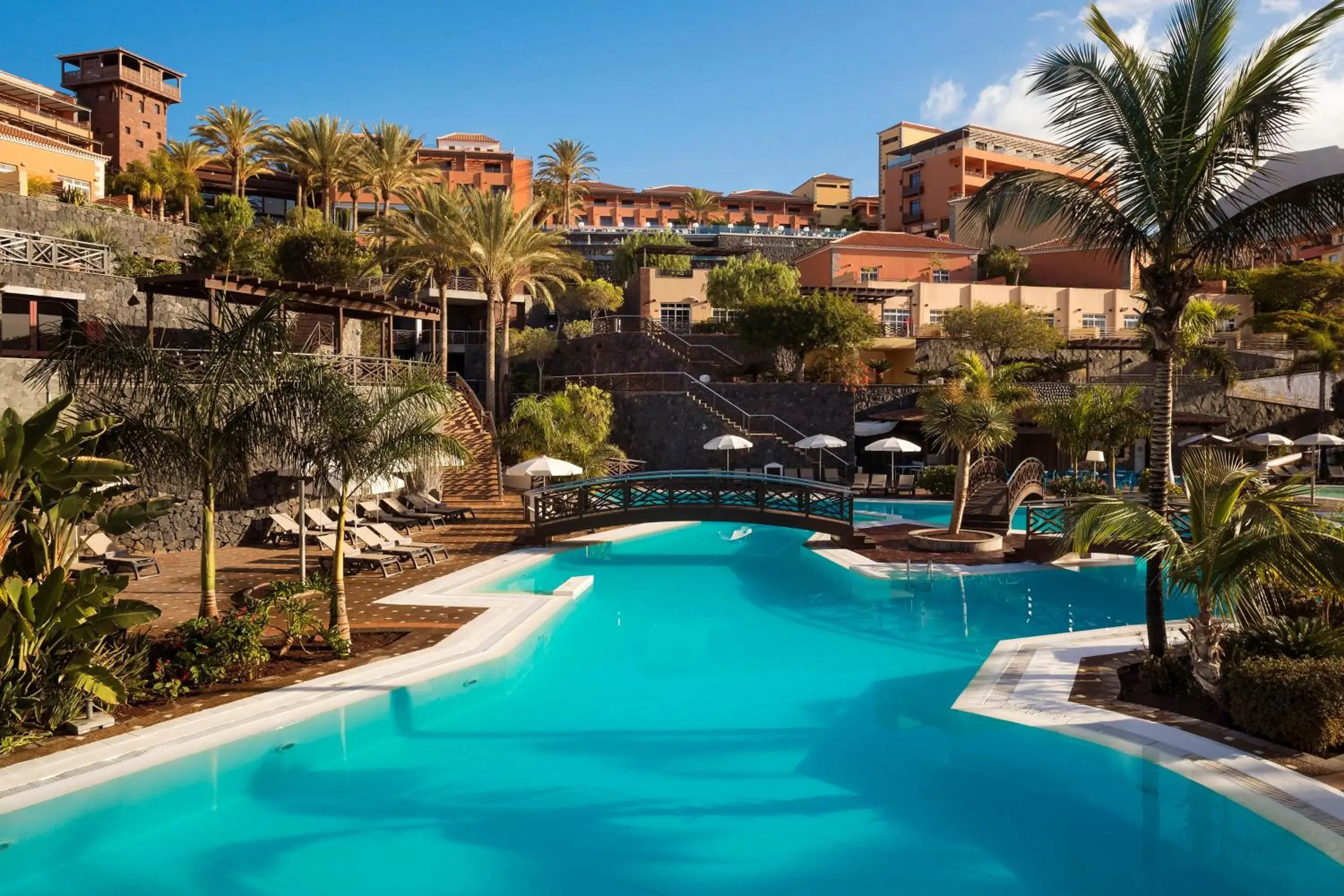 Swimming pool in Melia Jardines del Teide - Adults Only Swimming pool in Melia Jardines del Teide - Adults Only