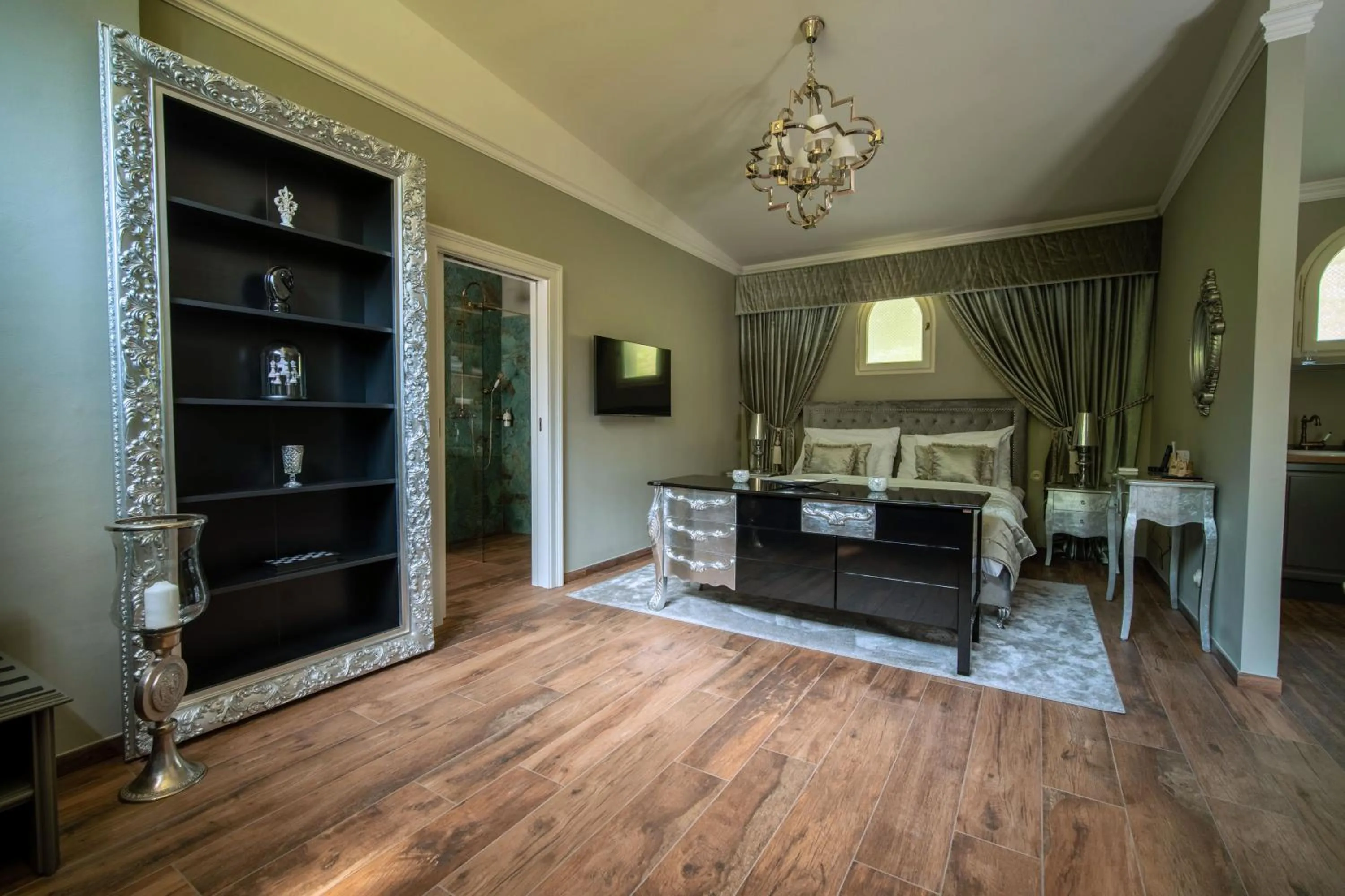 Property building, Bed in Hrad Kunzov Boutique Hotel & SPA & Restaurant