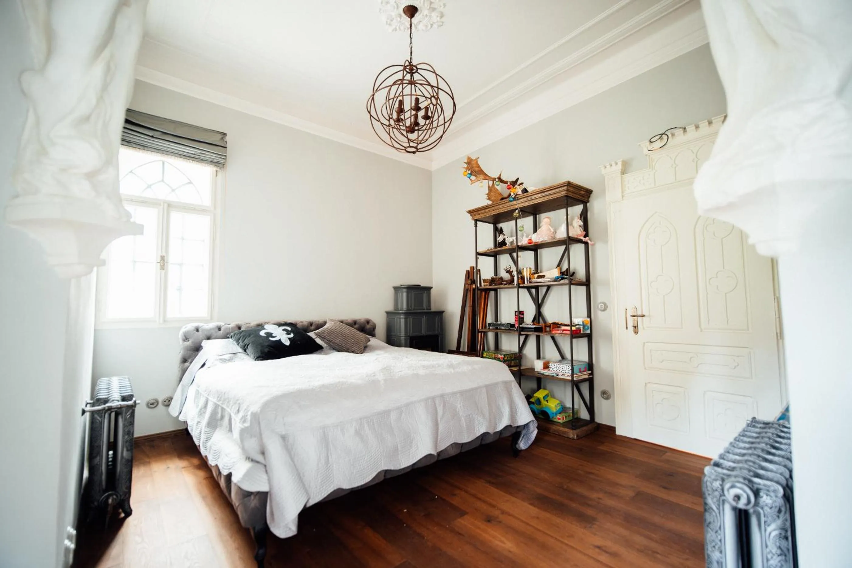 Bed in Hrad Kunzov Boutique Hotel & SPA & Restaurant