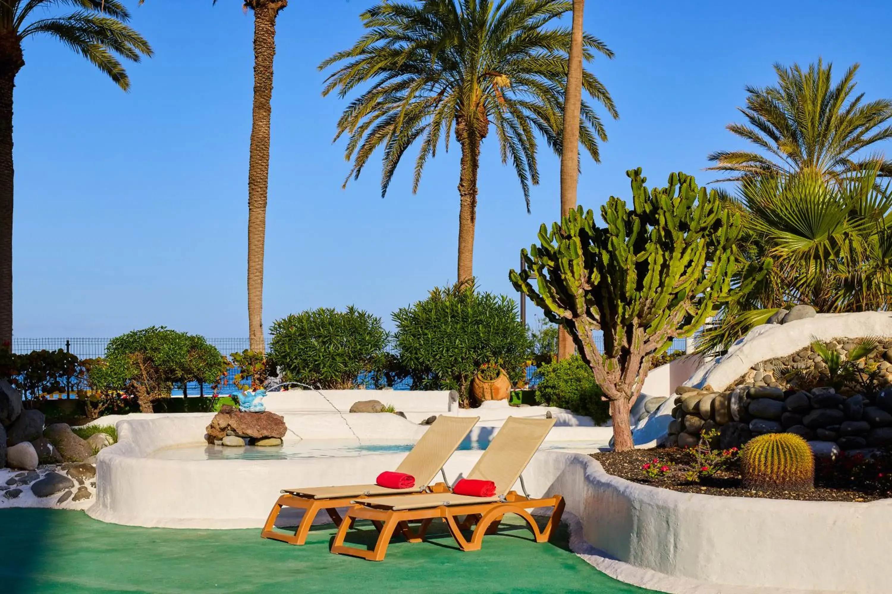 Garden view in Sol Tenerife Garden view in Sol Tenerife