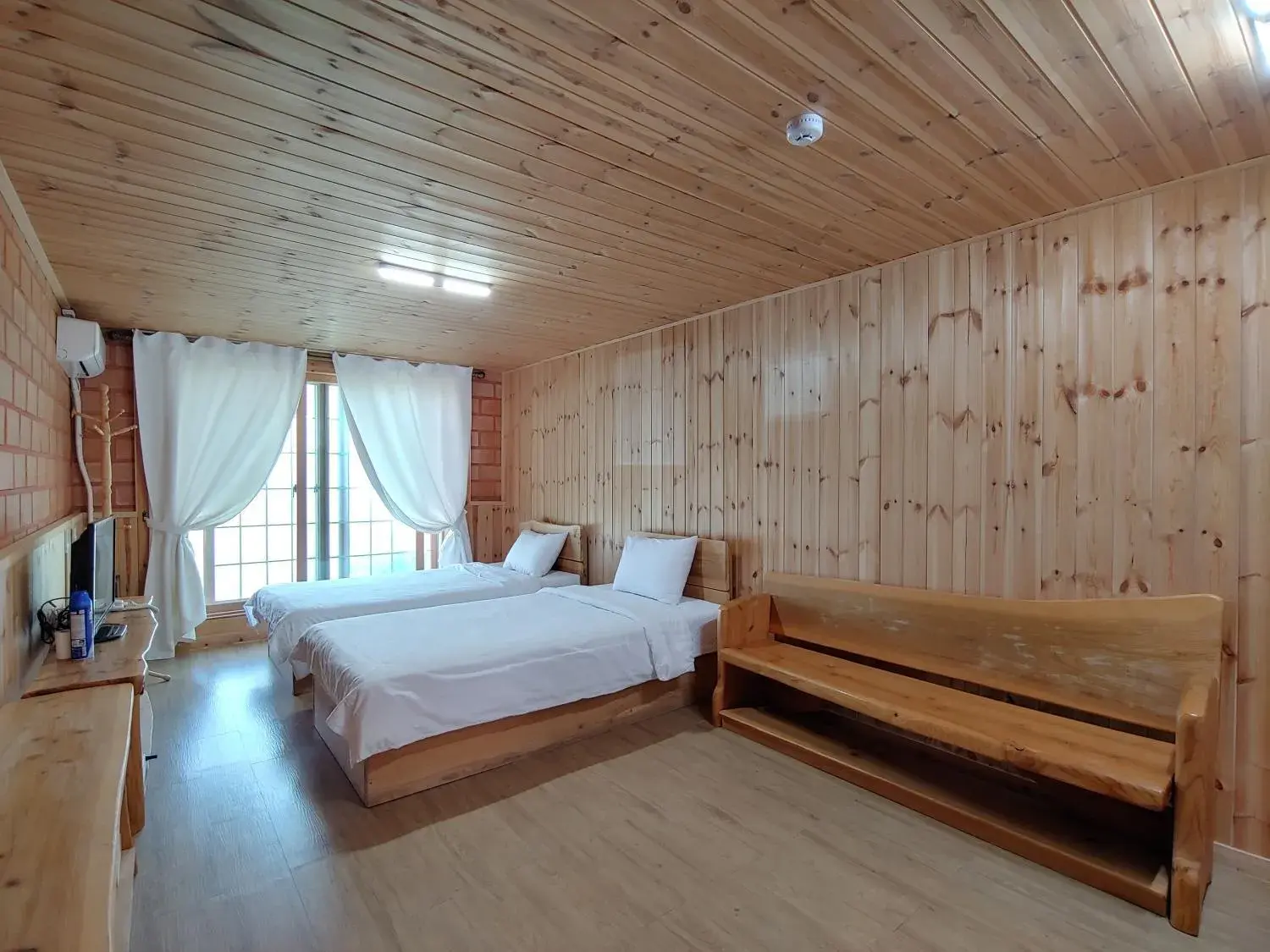 Bed in Jeju Hanibaram Pension Bed in Jeju Hanibaram Pension