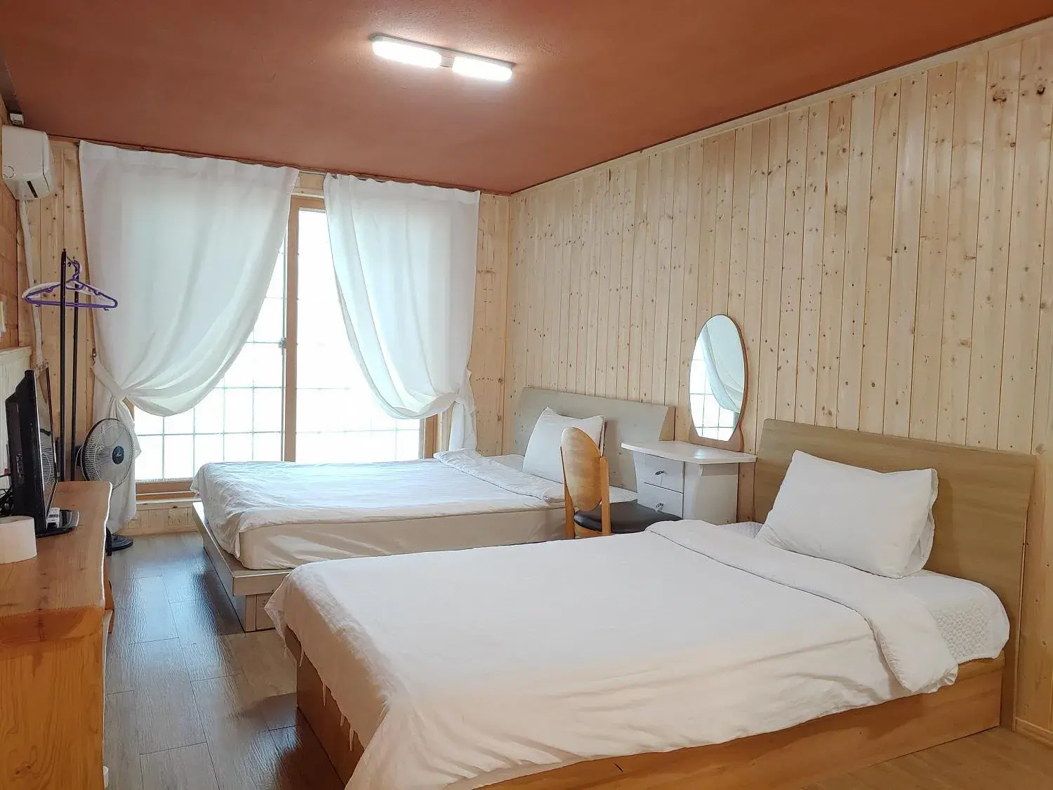 Bed in Jeju Hanibaram Pension Bed in Jeju Hanibaram Pension