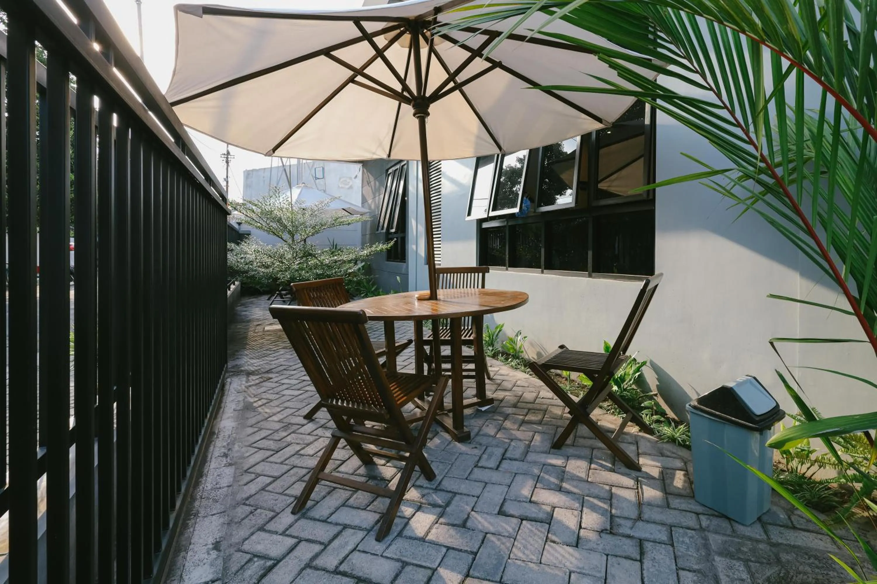 Garden view in Urbanview B Syariah Lumajang by RedDoorz