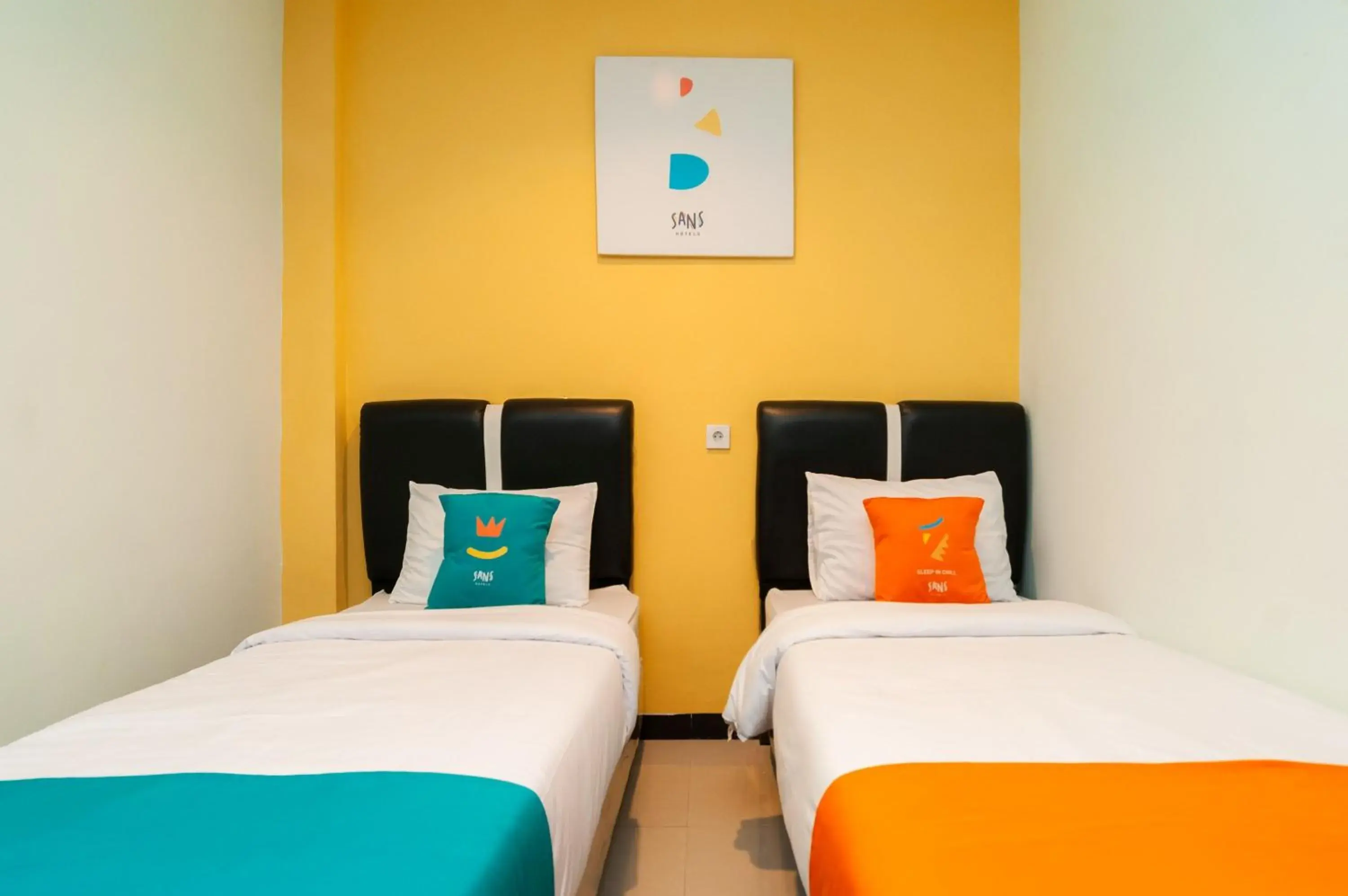 Bedroom, Bed in Sans Hotel Finest Medan Bedroom, Bed in Sans Hotel Finest Medan